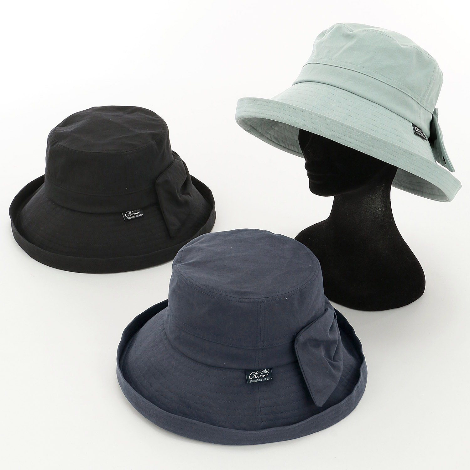 【ネイビーブルー終了】ポケッタブルエッジアップセーラーハット