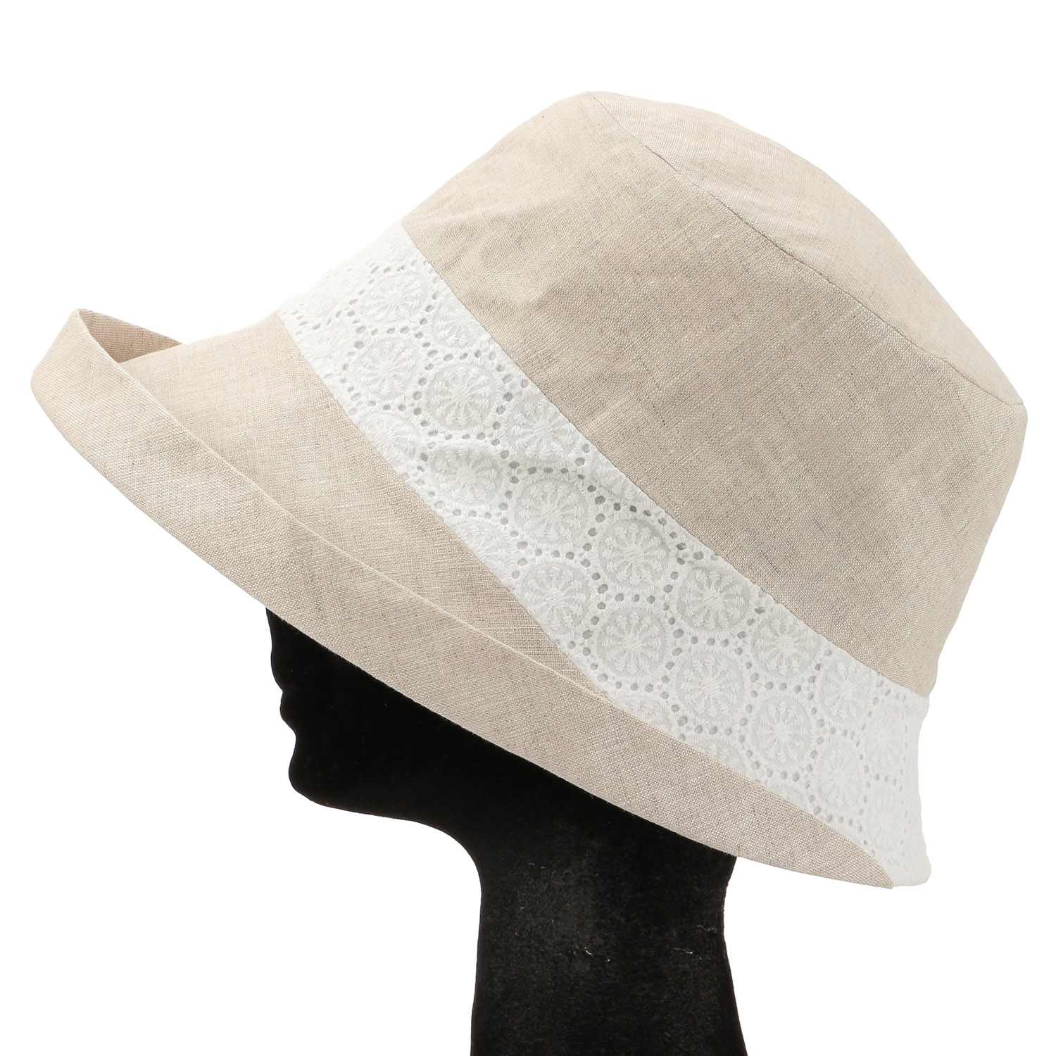 リネンオブザーハット レース切替 - 画像5