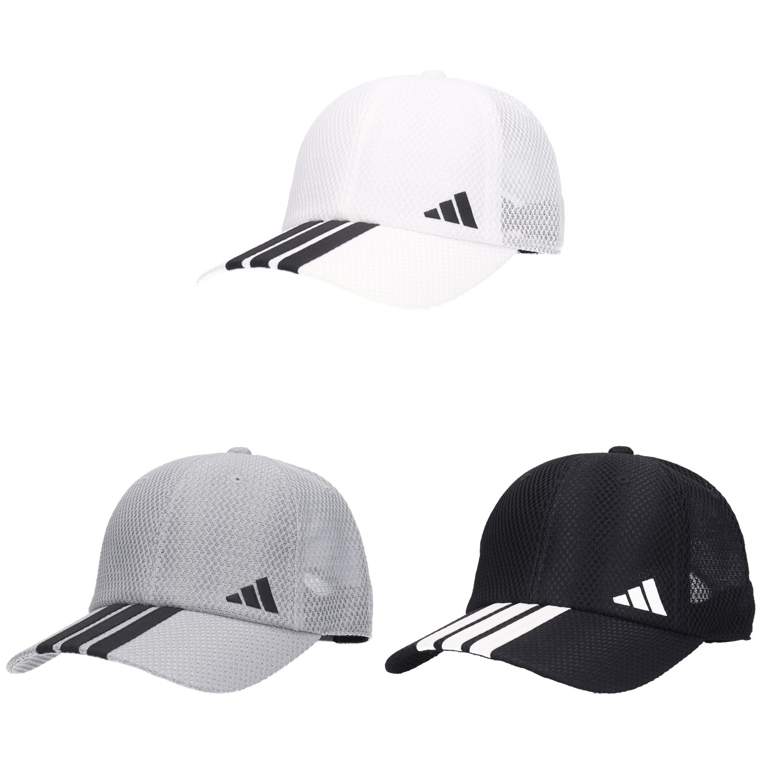 adidas ポリジン ライトメッシュキャップ