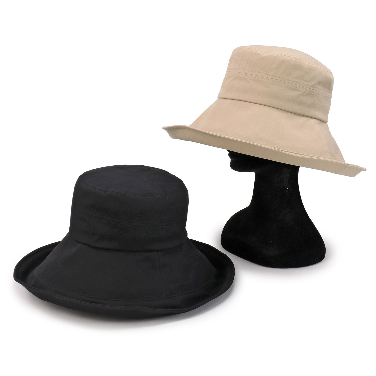 軽量広つばセーラーハット