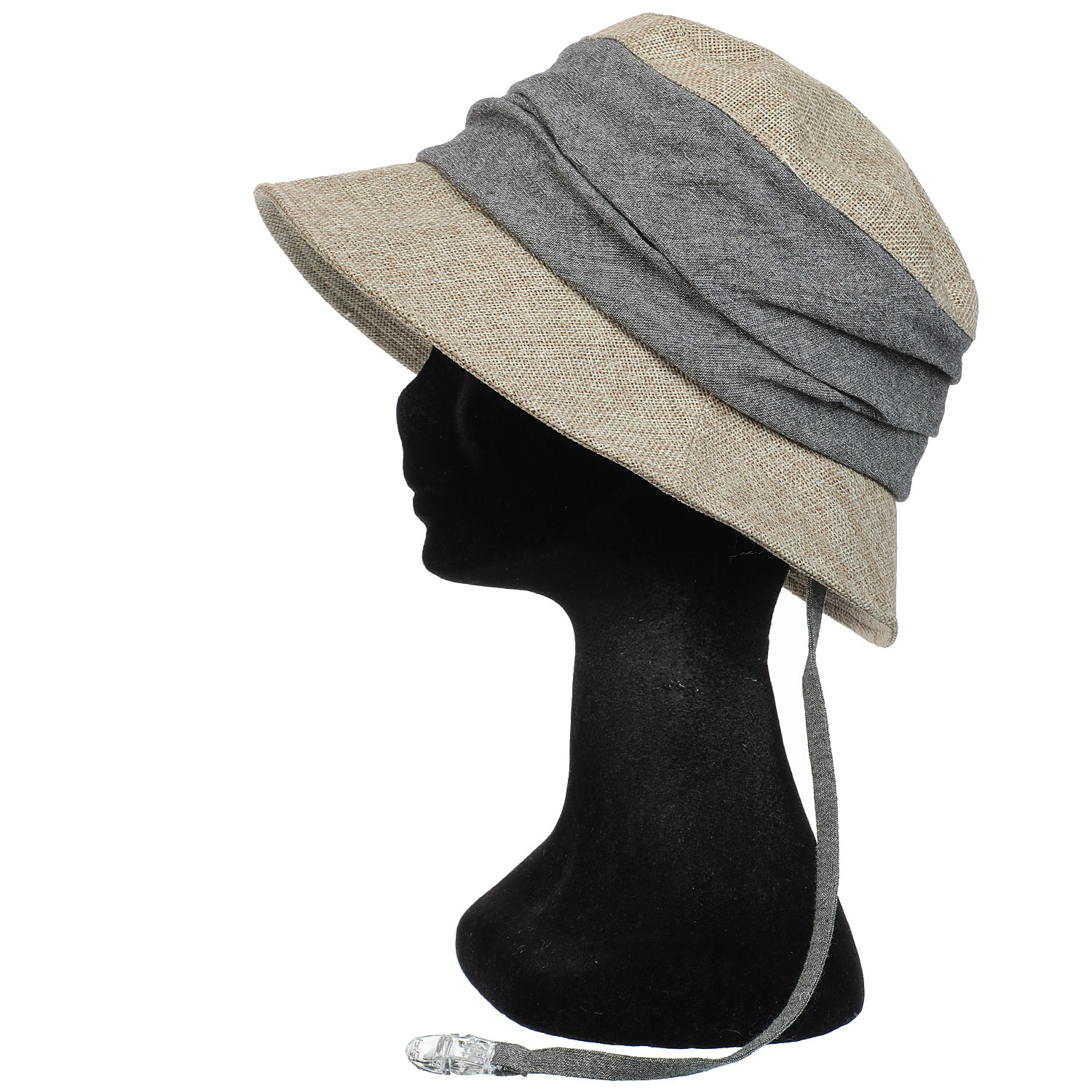 ポリジュートクリップ付きハット - 画像2