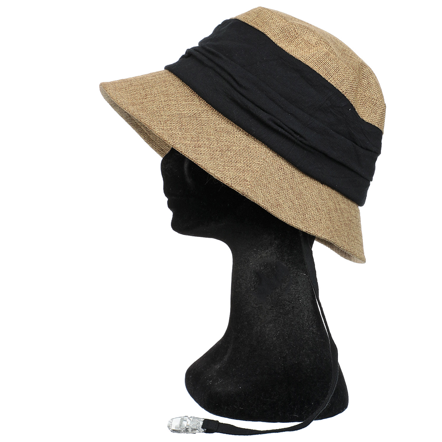 ポリジュートクリップ付きハット - 画像3