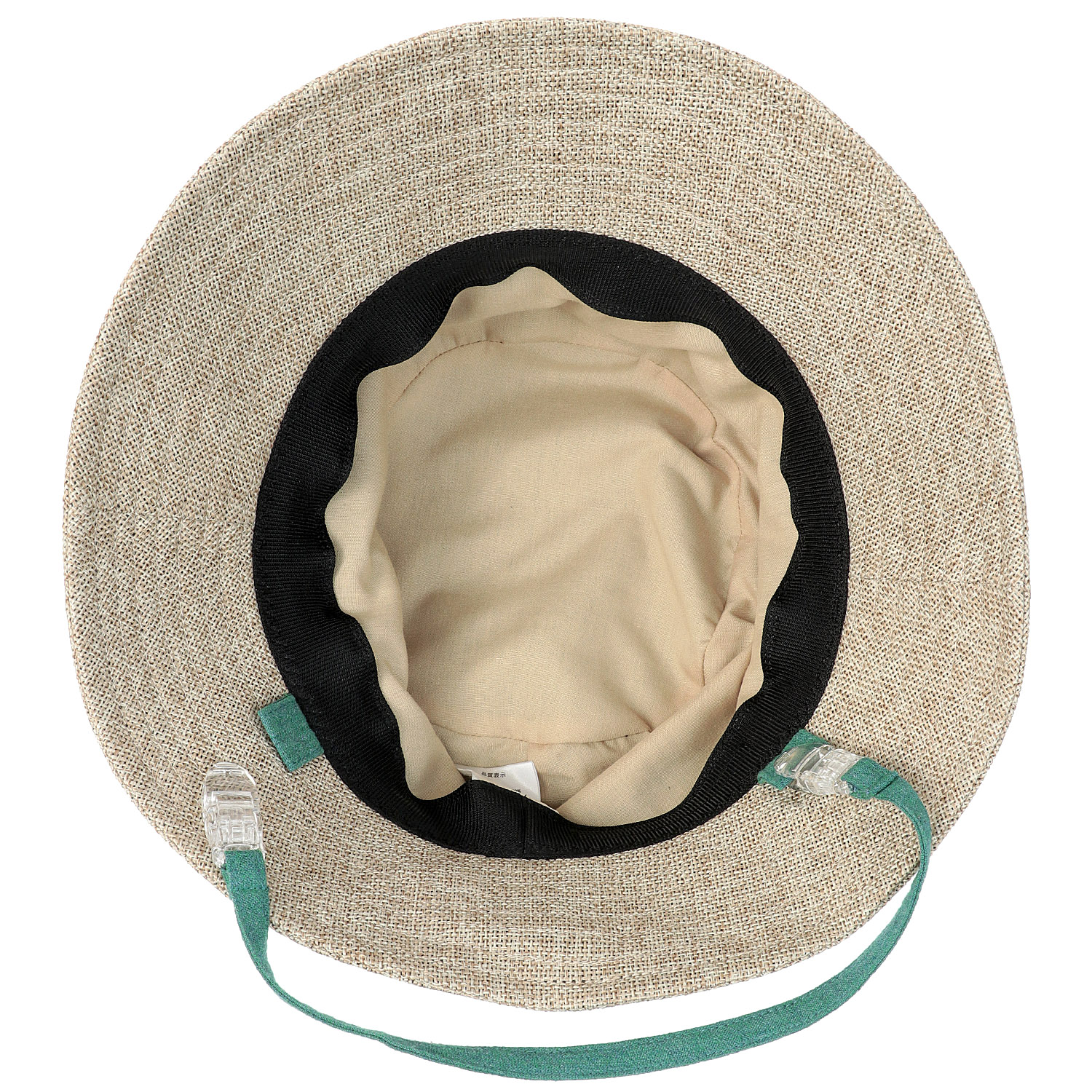 ポリジュートクリップ付きハット - 画像6