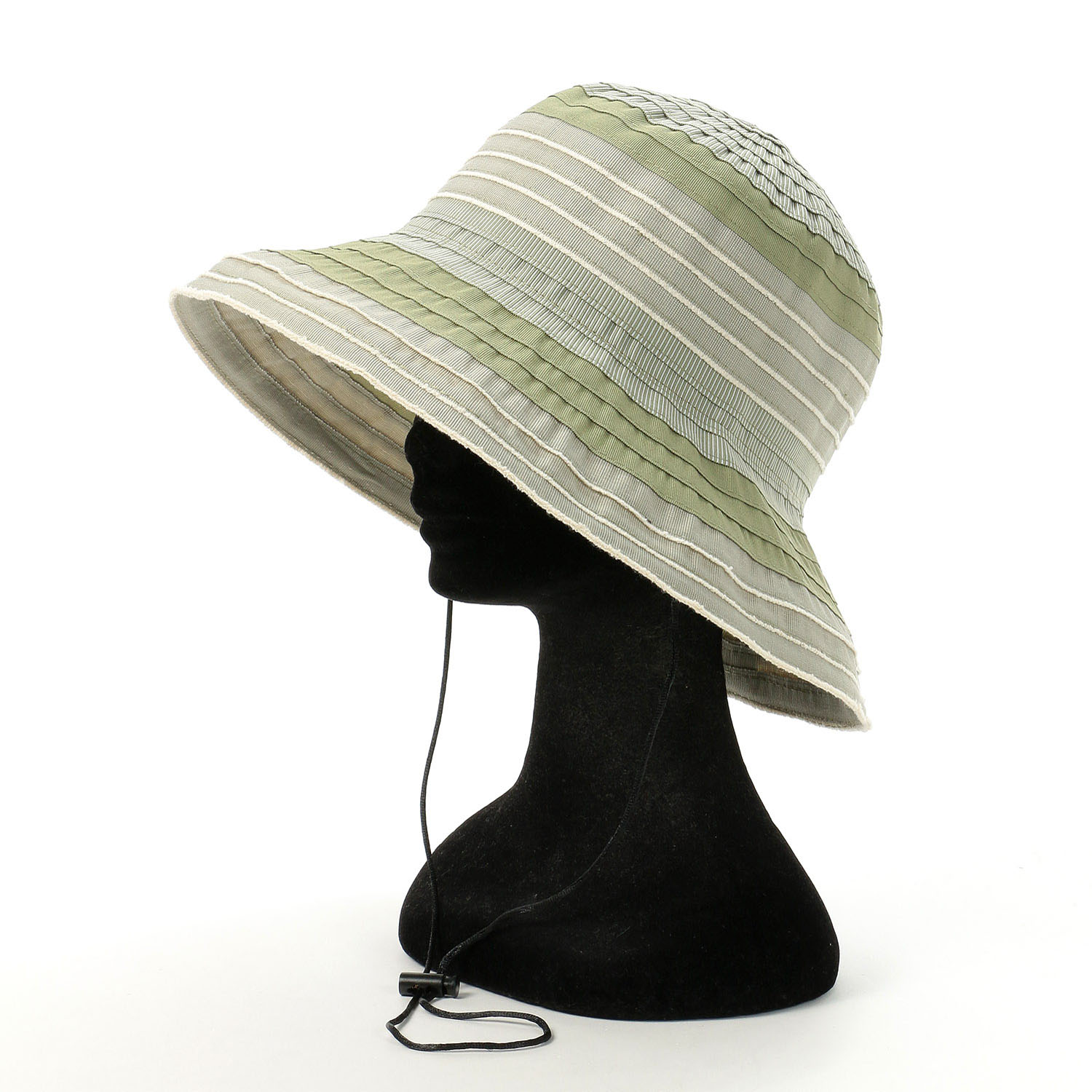 グログランパッチワークセーラーハット - 画像3