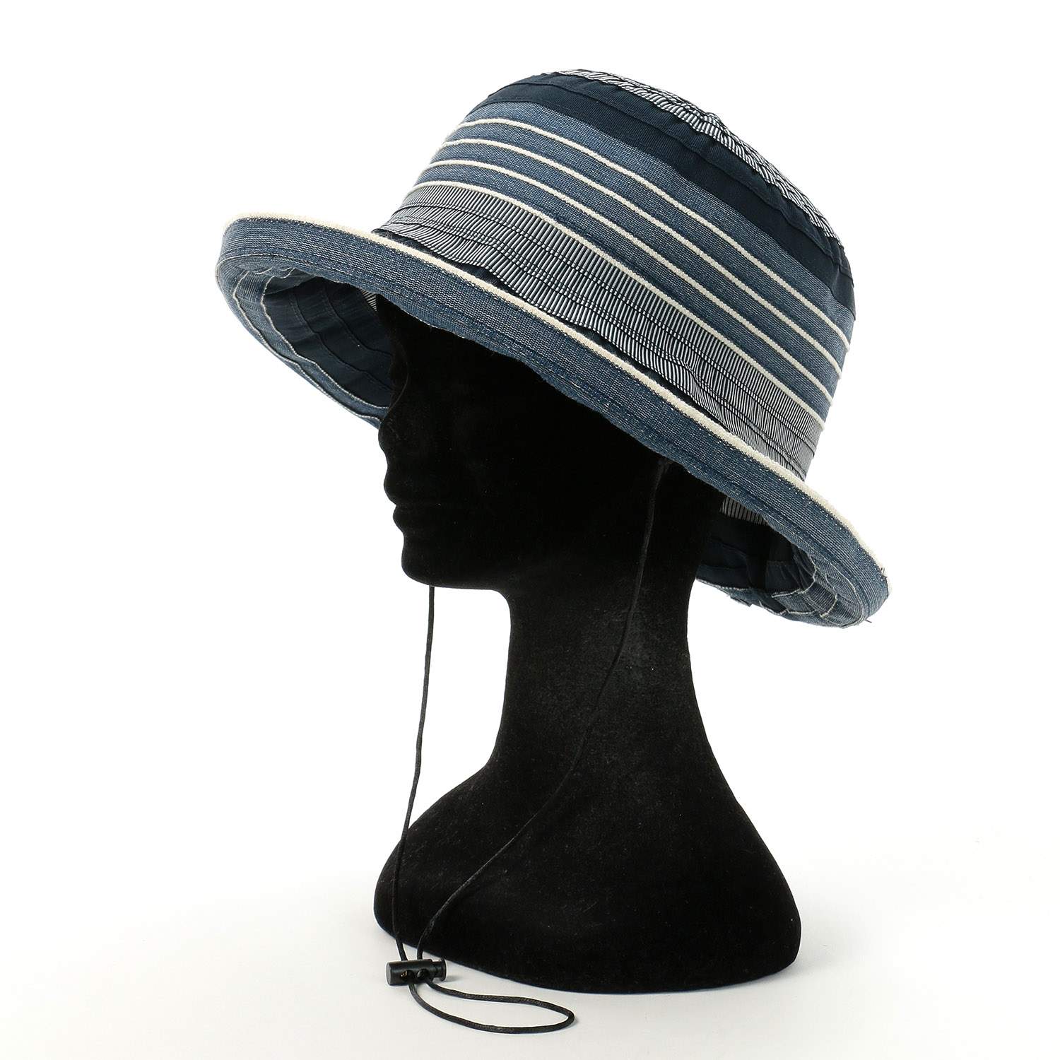 グログランパッチワークセーラーハット - 画像6