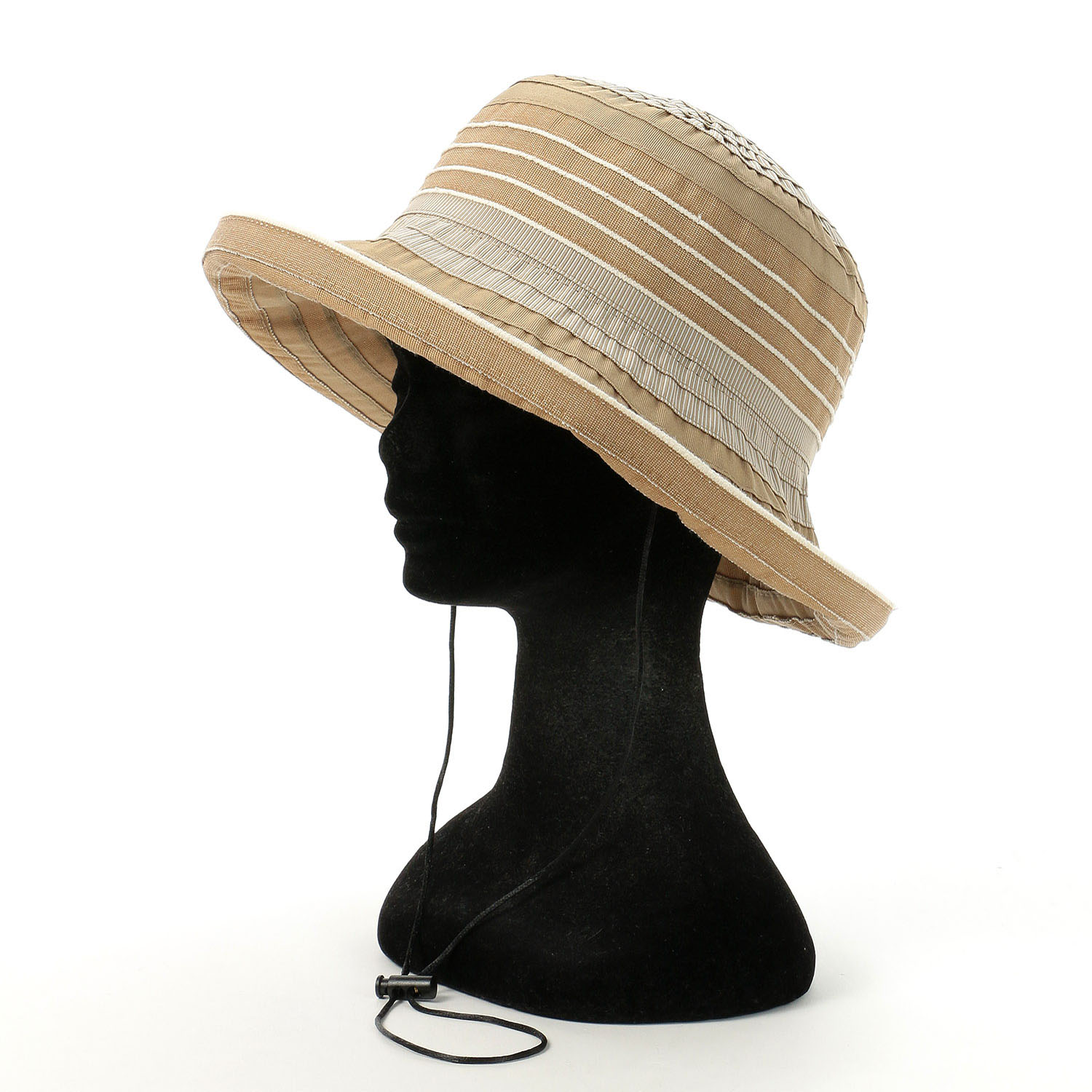 グログランパッチワークセーラーハット - 画像1