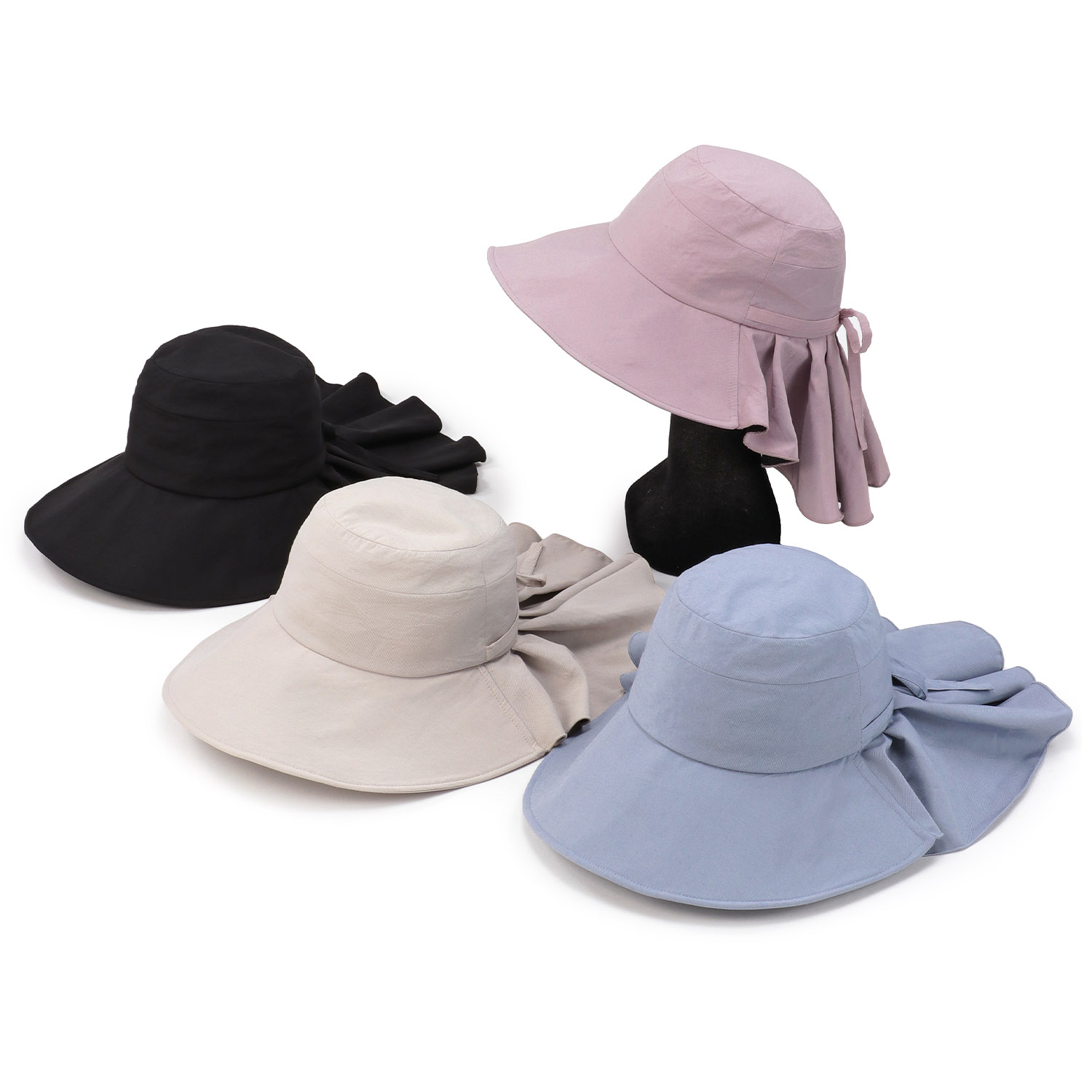 【サックス終了】一級遮光リボンハット