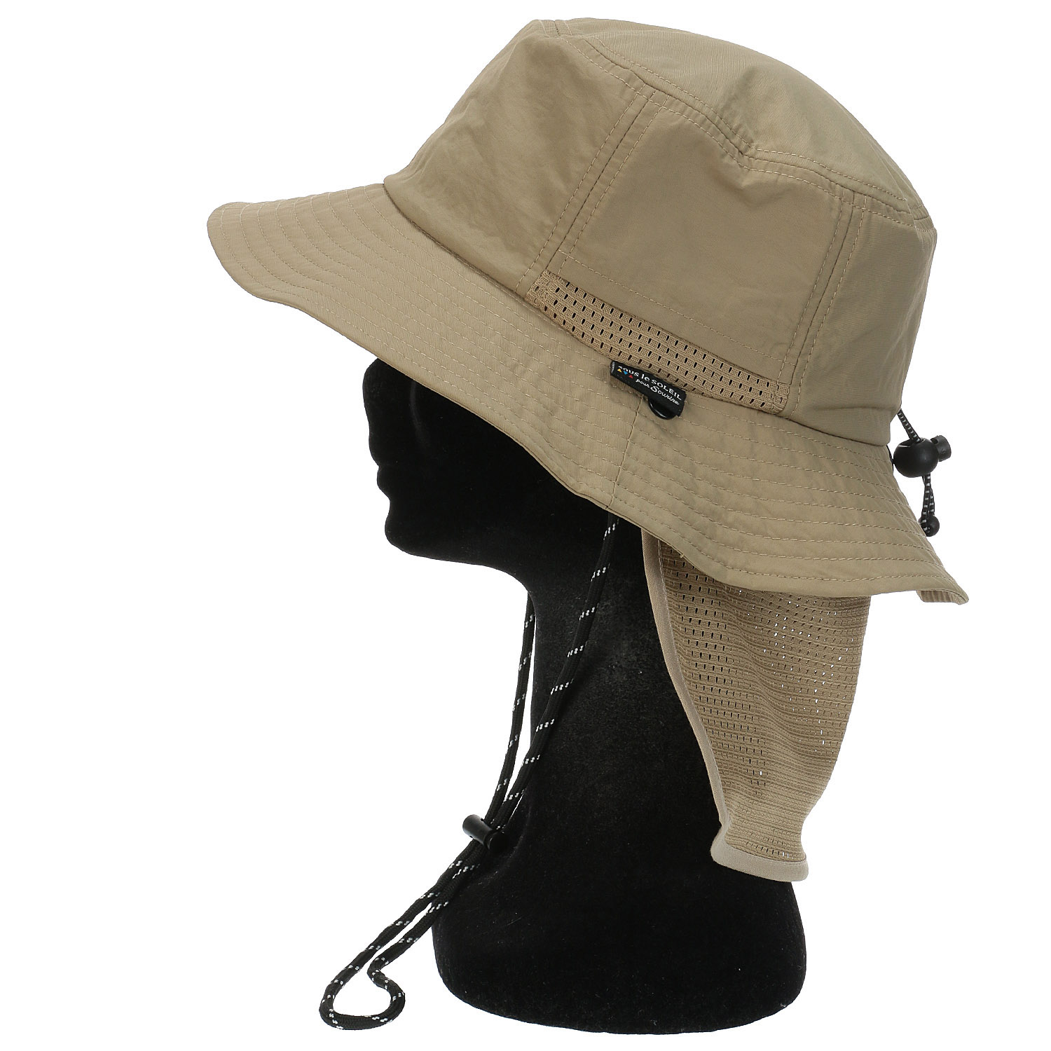 男女兼用撥水ナイロンバケットハット - 画像4