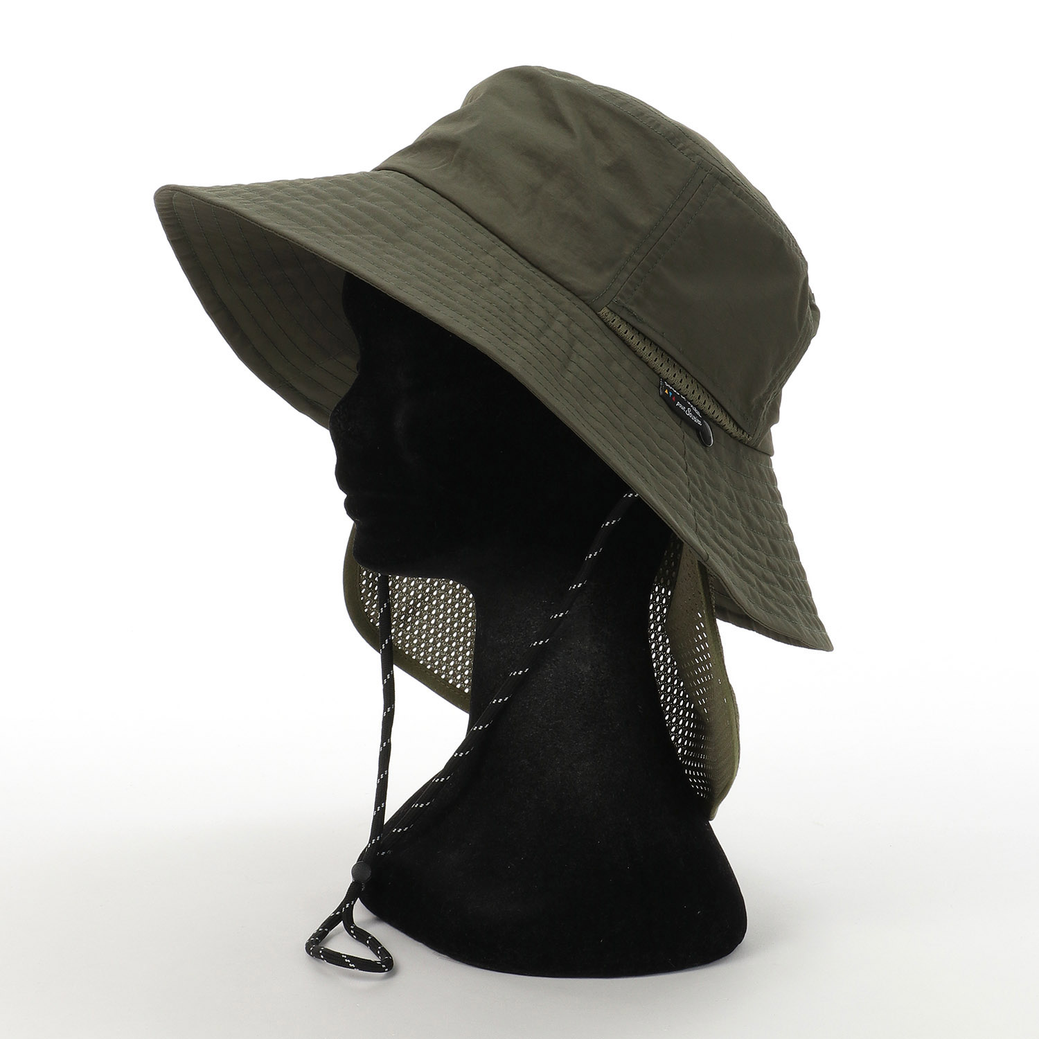 男女兼用撥水ナイロンアドベンチャーハット - 画像7