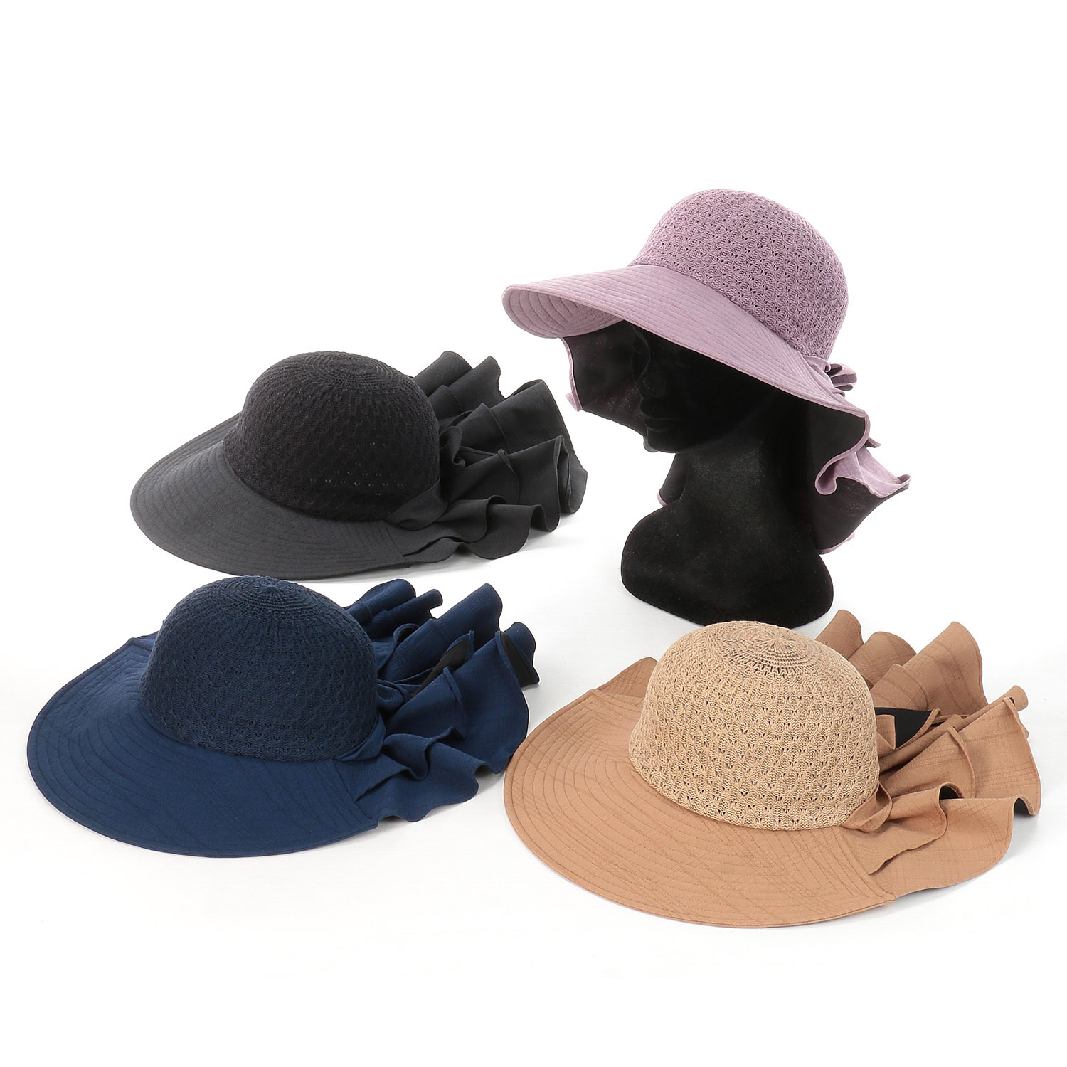 【ラベンダーS、M終了】サーモシェードハット - 画像1