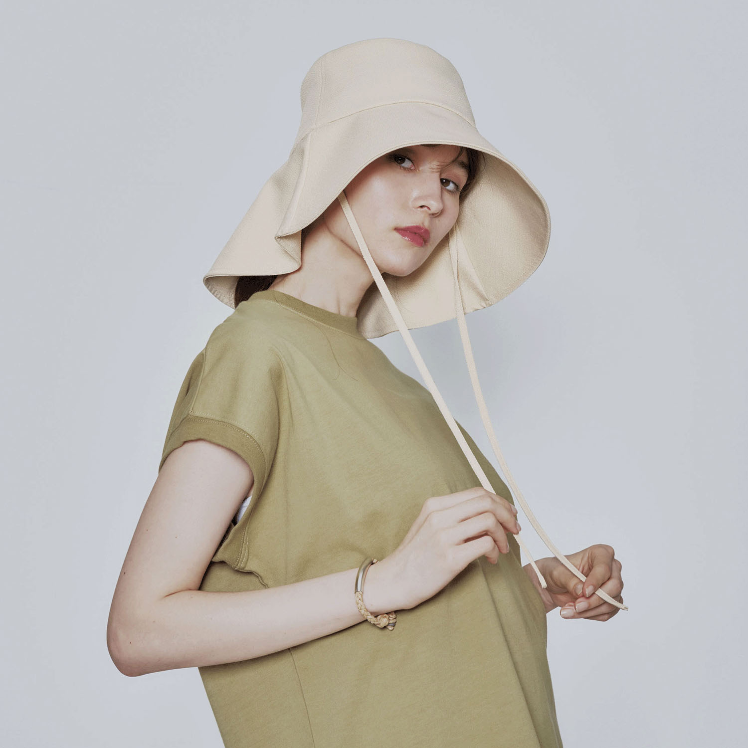 【ブラック終了】PRECIOUS UV ワイドトレーンハット - 画像8