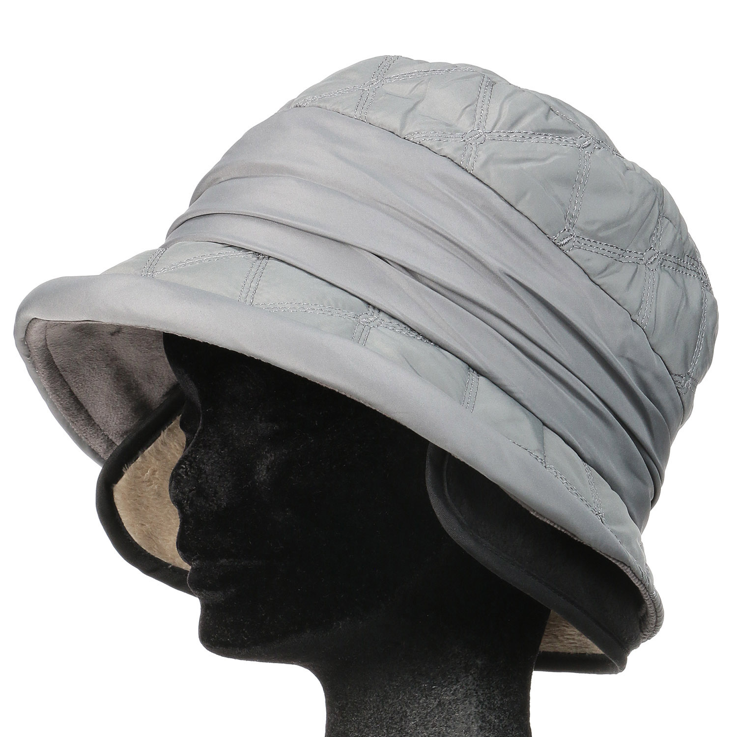 耳付きキルティングブルトン