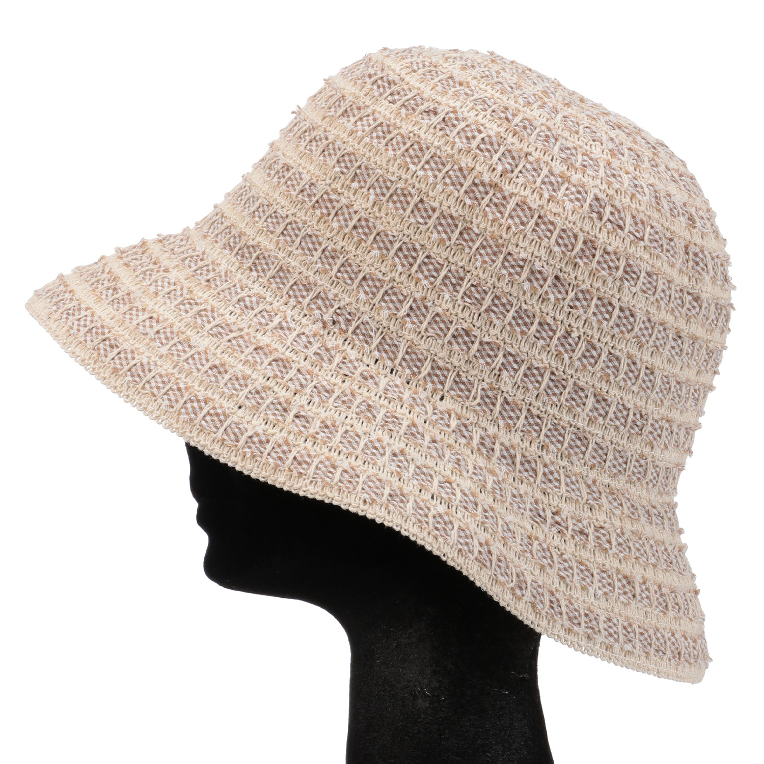 手編みクロッシェハット - 画像3
