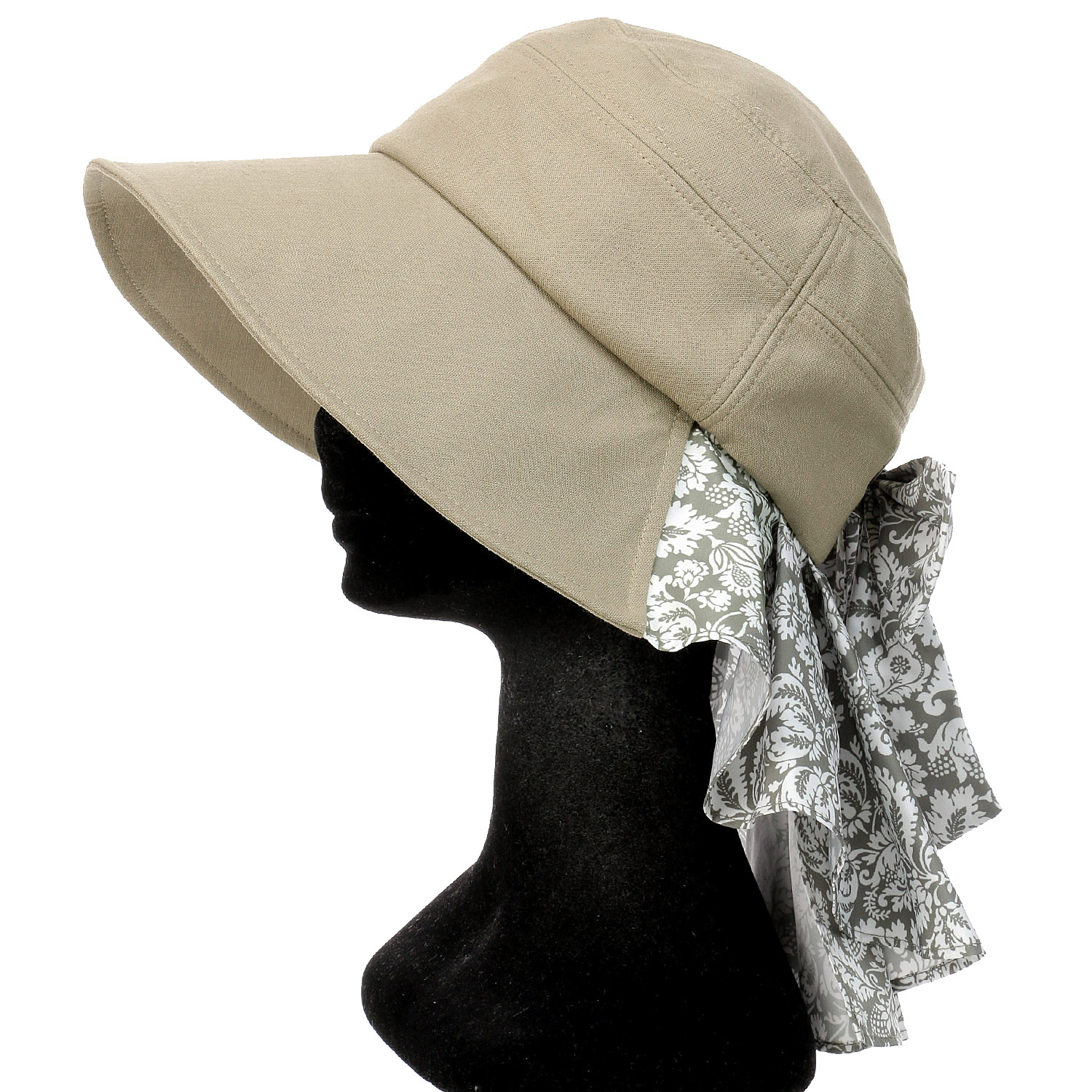 ウィリアムモリス  後ろ割れ襟足ハット - 画像2