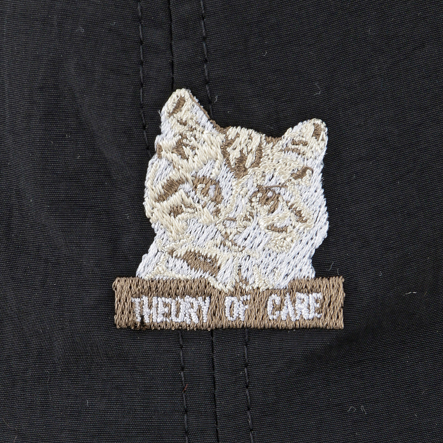 ネコ刺繍ナイロンキャップ - 画像3