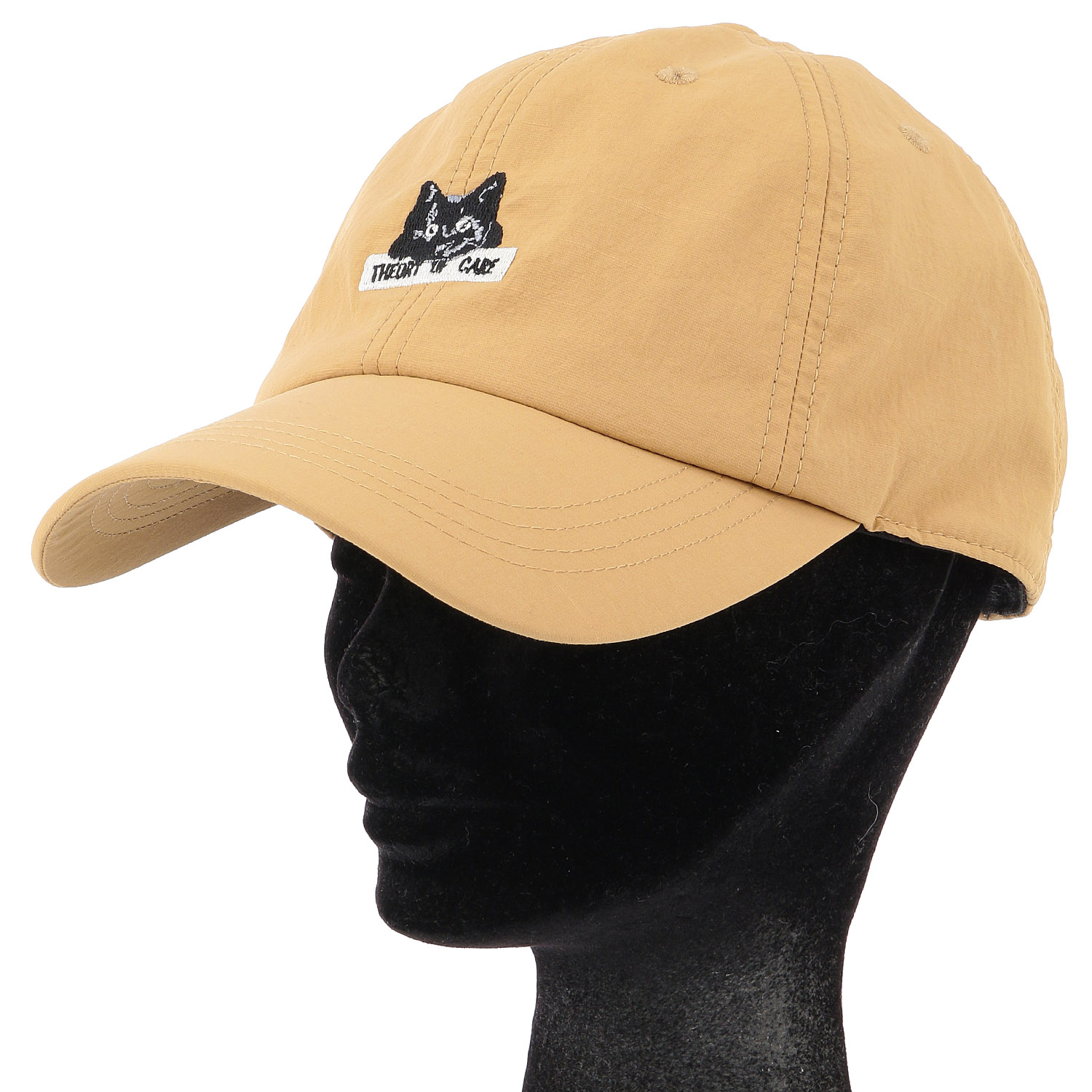 ネコ刺繍ナイロンキャップ - 画像4