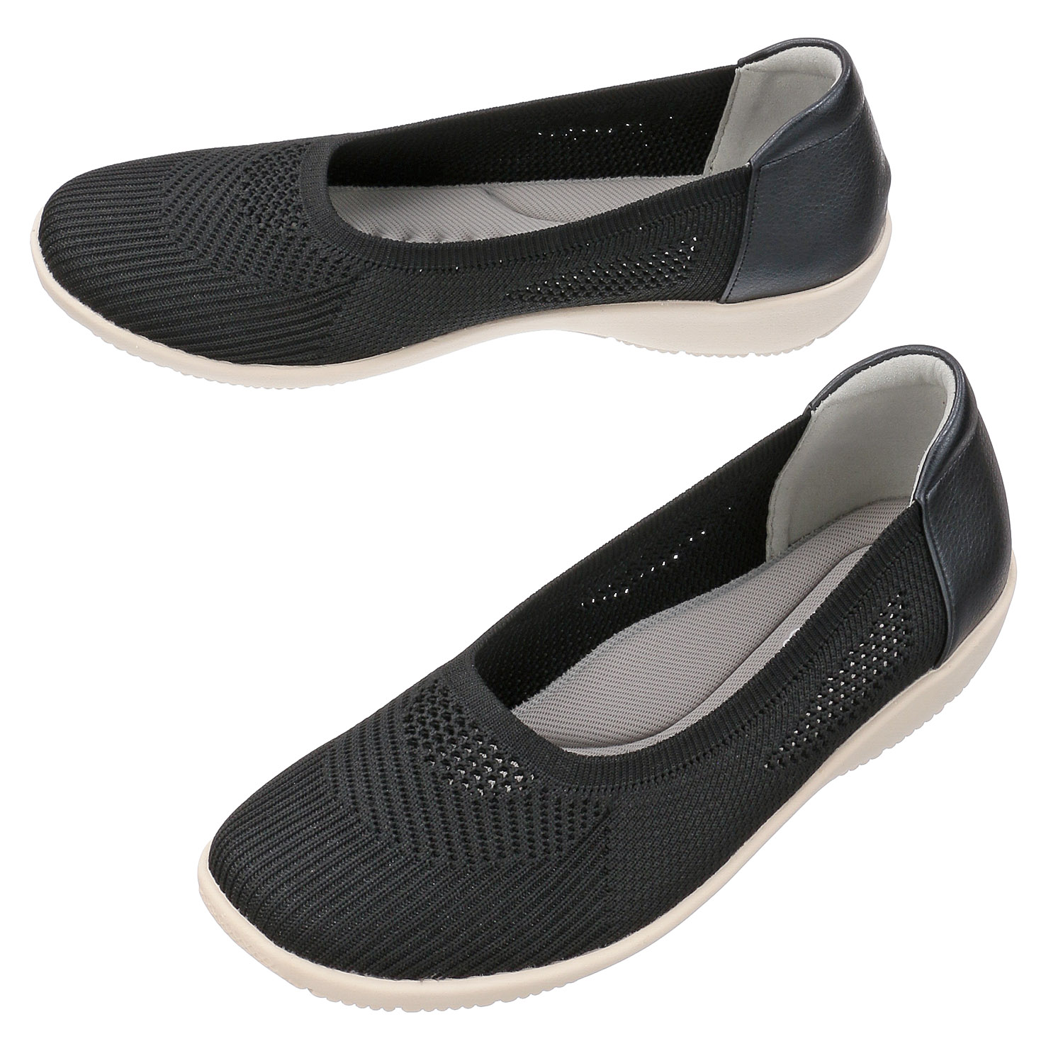 【好評ニットパンプス】 Pansy ニットパンプス4304 - 画像2