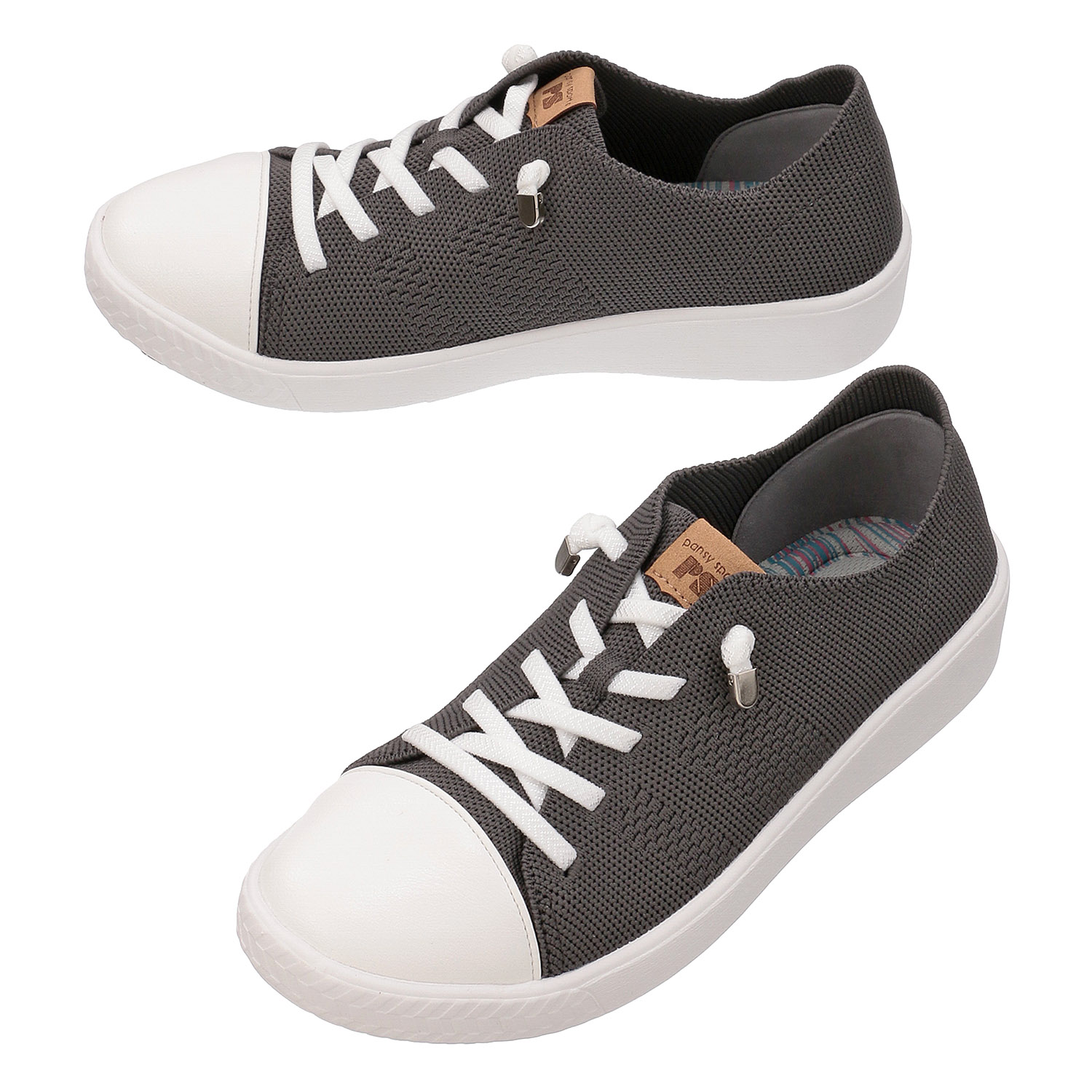 Pansy ニットスニーカーPS1395 - 画像2