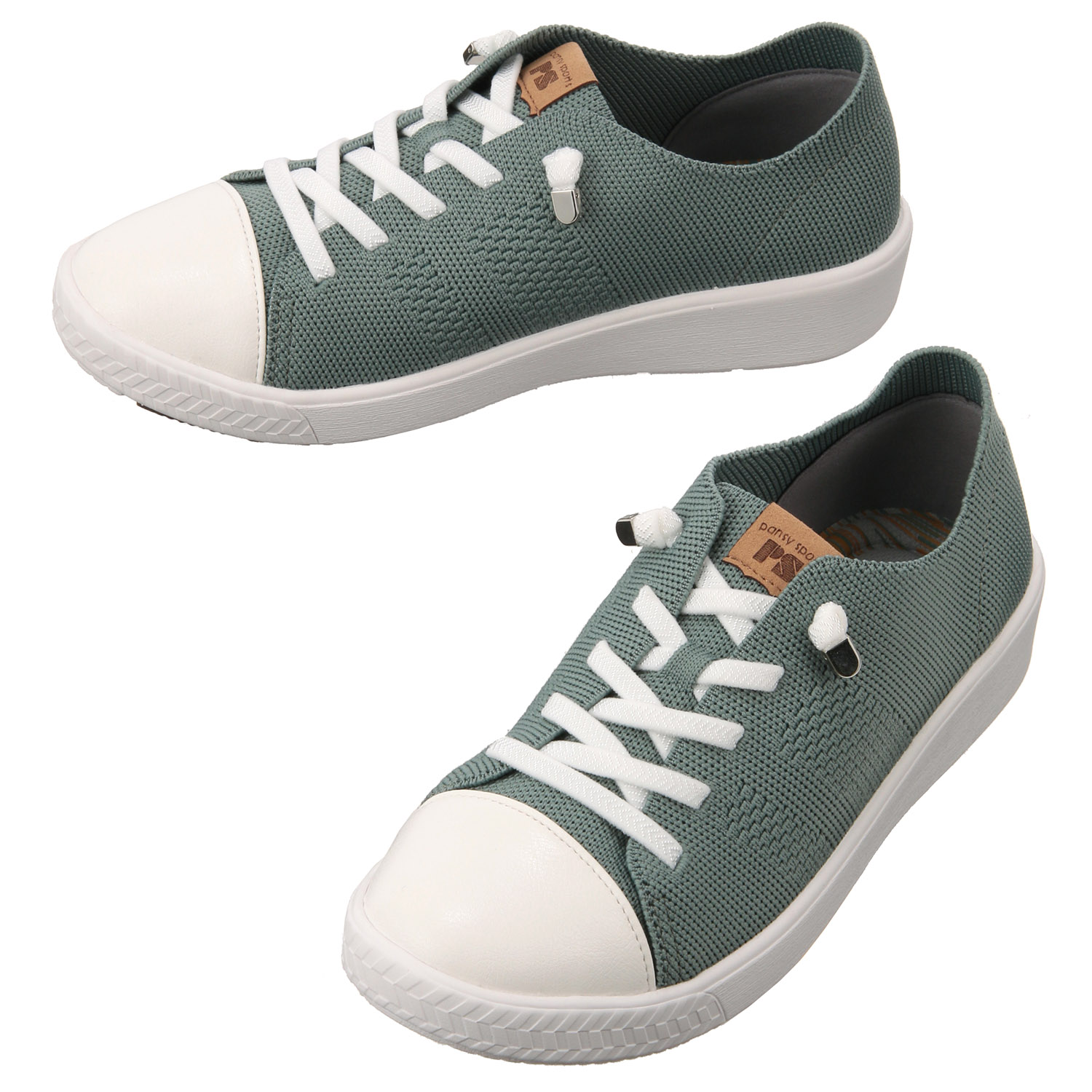 Pansy ニットスニーカーPS1395 - 画像7