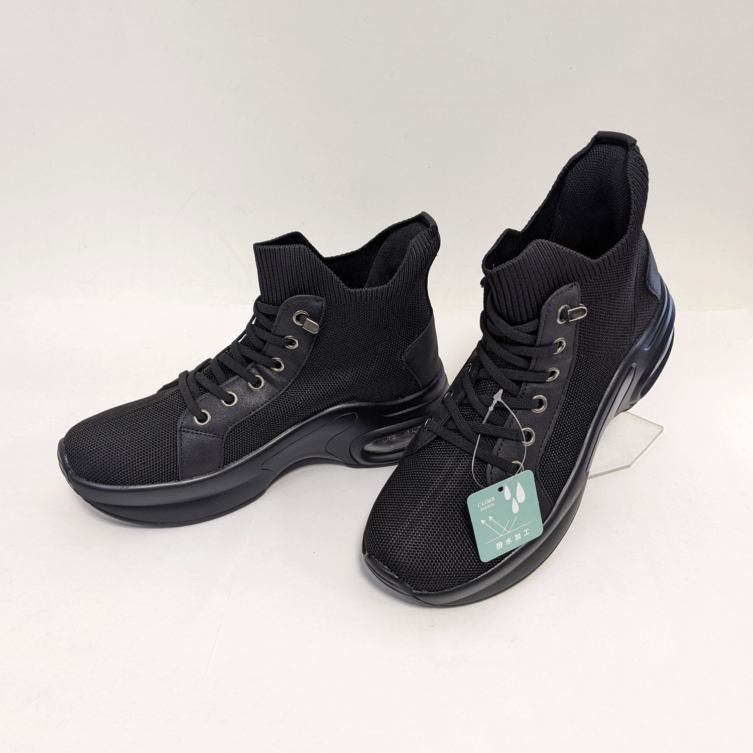 CLIMB FOOT SLIDEZ 撥水加工ハイカットスニーカー