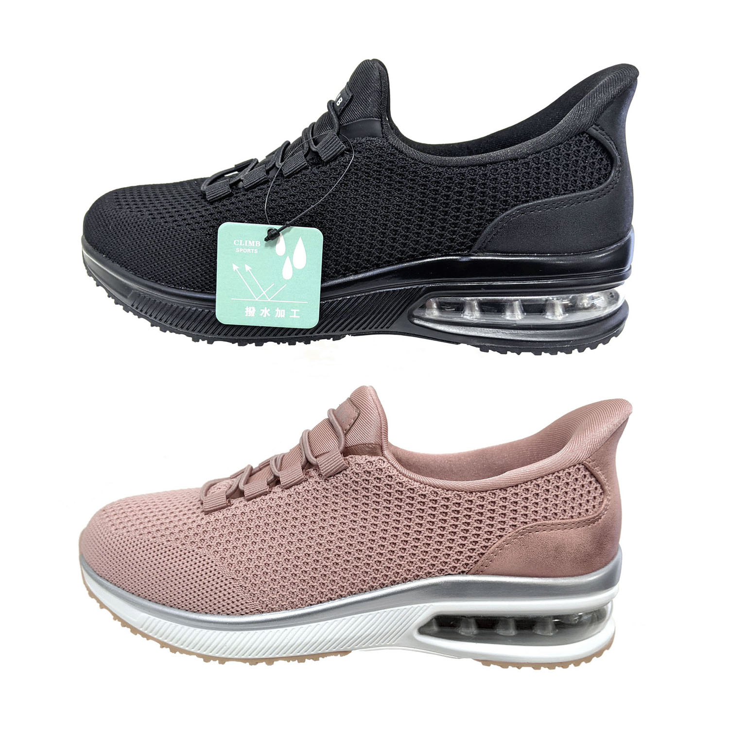 CLIMB FOOT SLIDEZ 撥水ニットスニーカー - 画像1