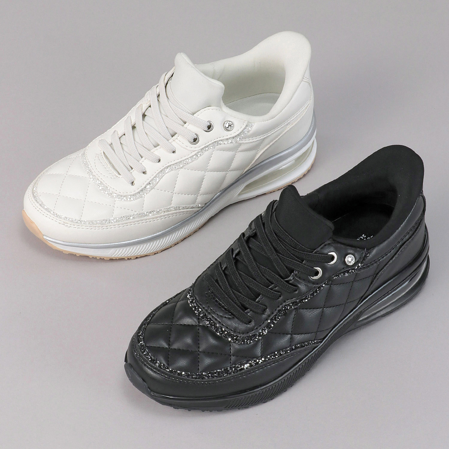 CLIMB FOOT SLIDEZ キルティングスニーカー - 画像1