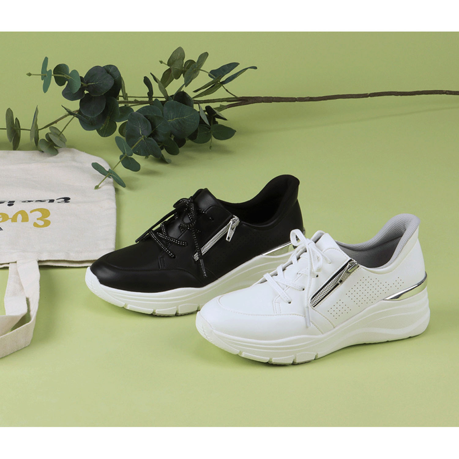 Pansy 厚底スニーカー7505 - 画像3