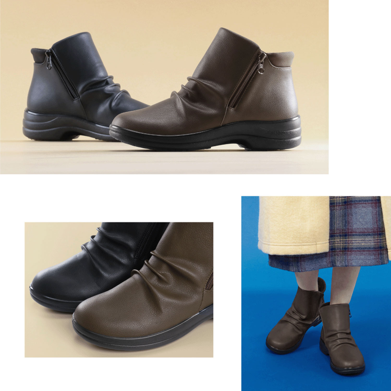 パンジー シャーリングブーツ PS4691 - 画像3