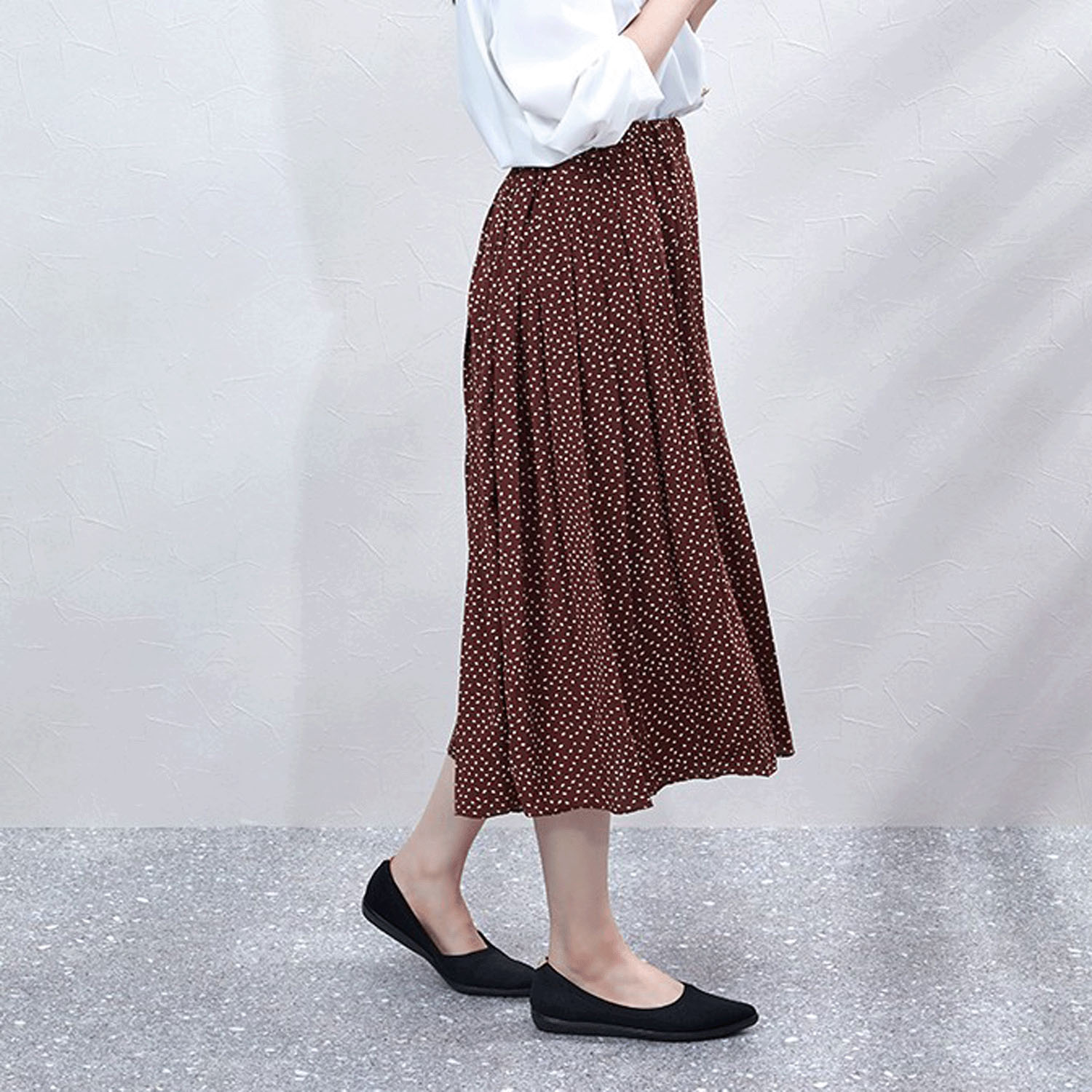 Pansy フェ・デ・フルール ニットパンプス FD118 - 画像5