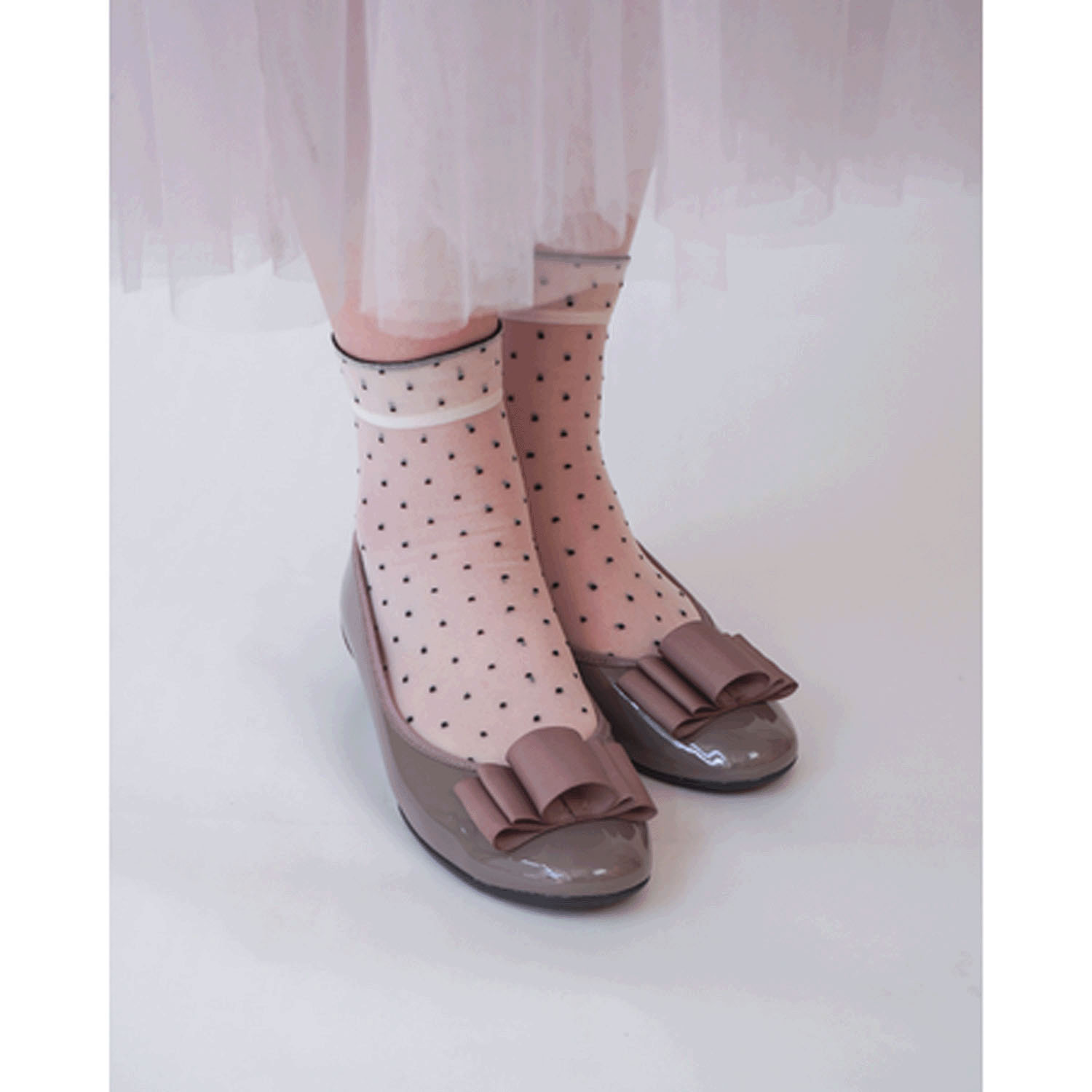 【モカブラウン（トープ）新色追加】 AC リボン付きパンプス 1527 - 画像10