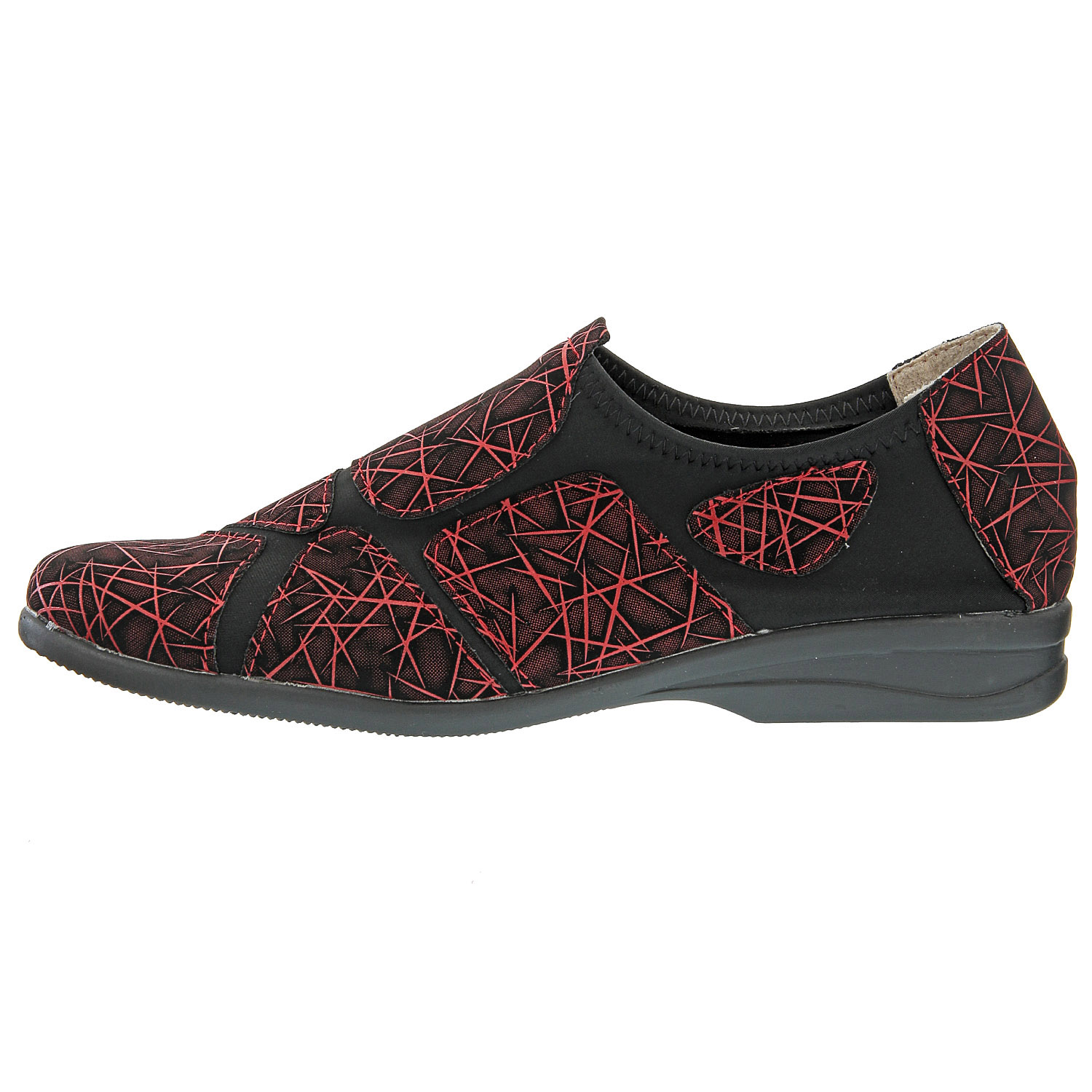 POPOLAREスーパーストレッチシューズ 流線柄 - 画像4