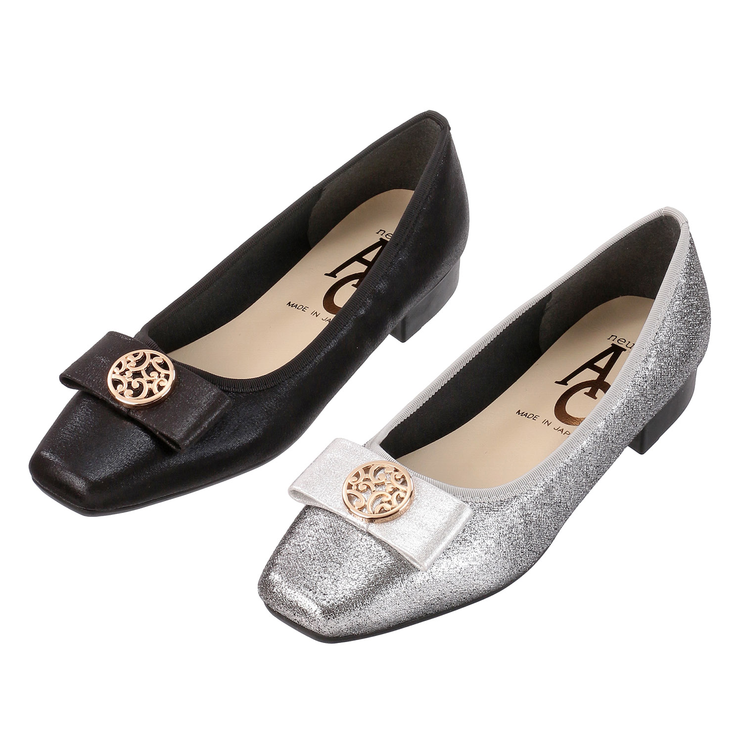 AC リボン付きパンプス7731