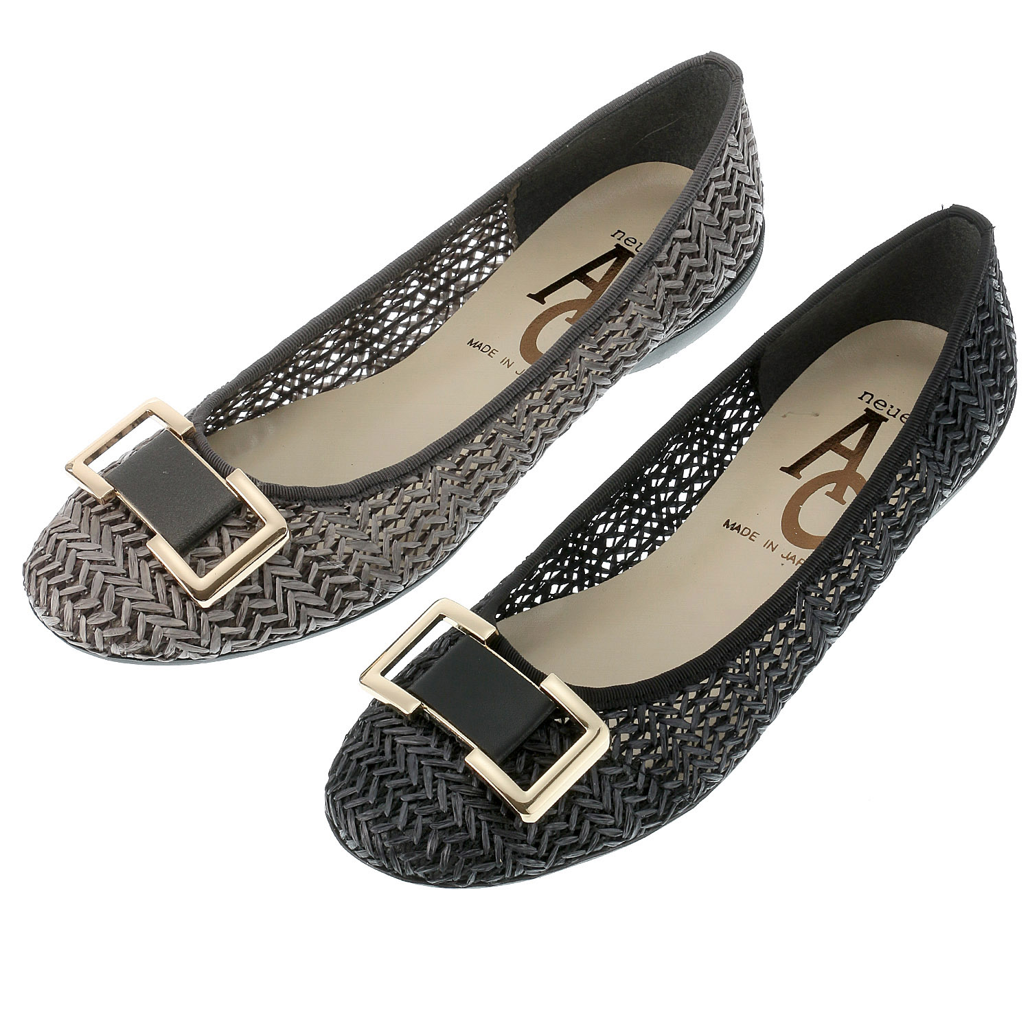 AC 飾り付きメッシュパンプス1990