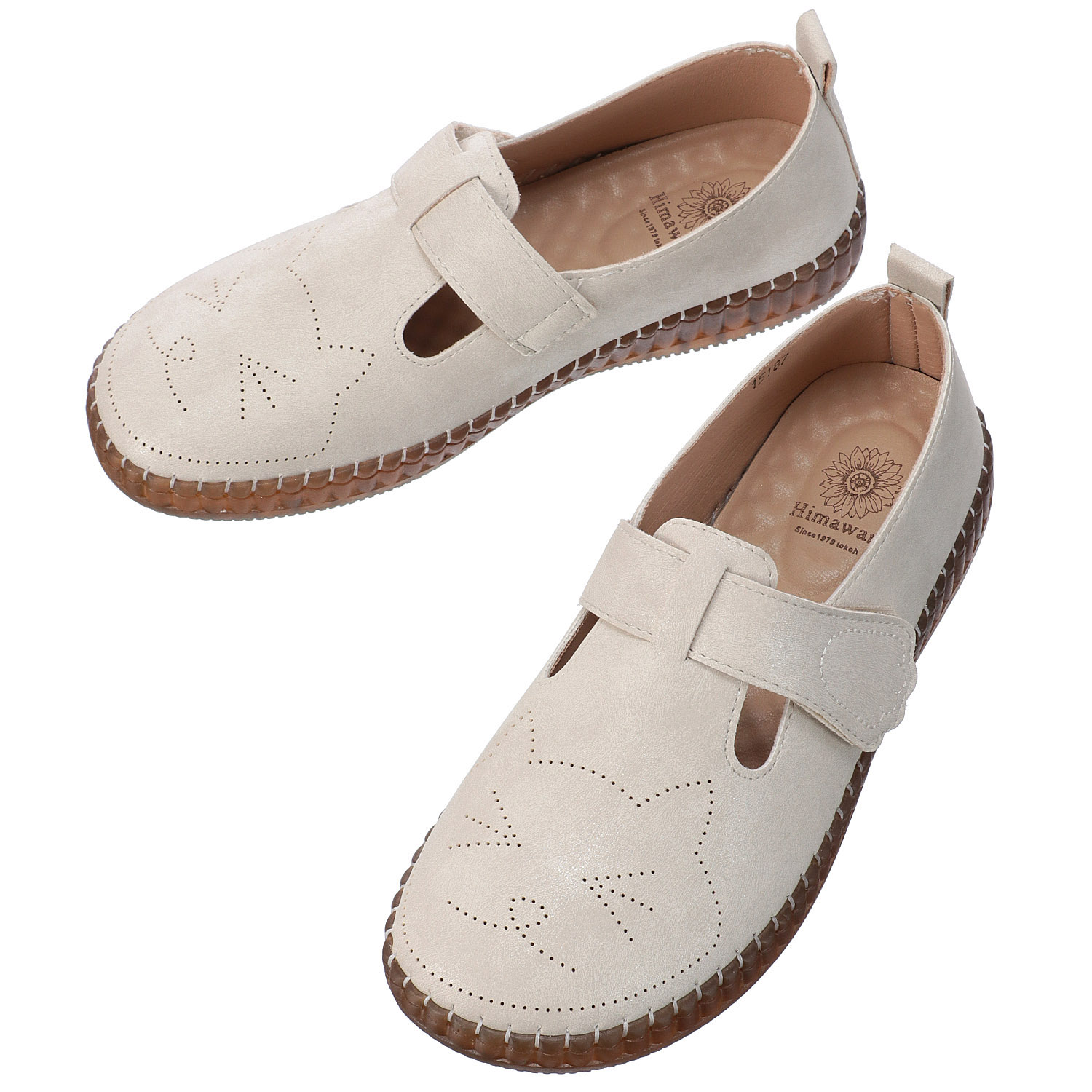 Himawari  猫パンチングシューズ - 画像2