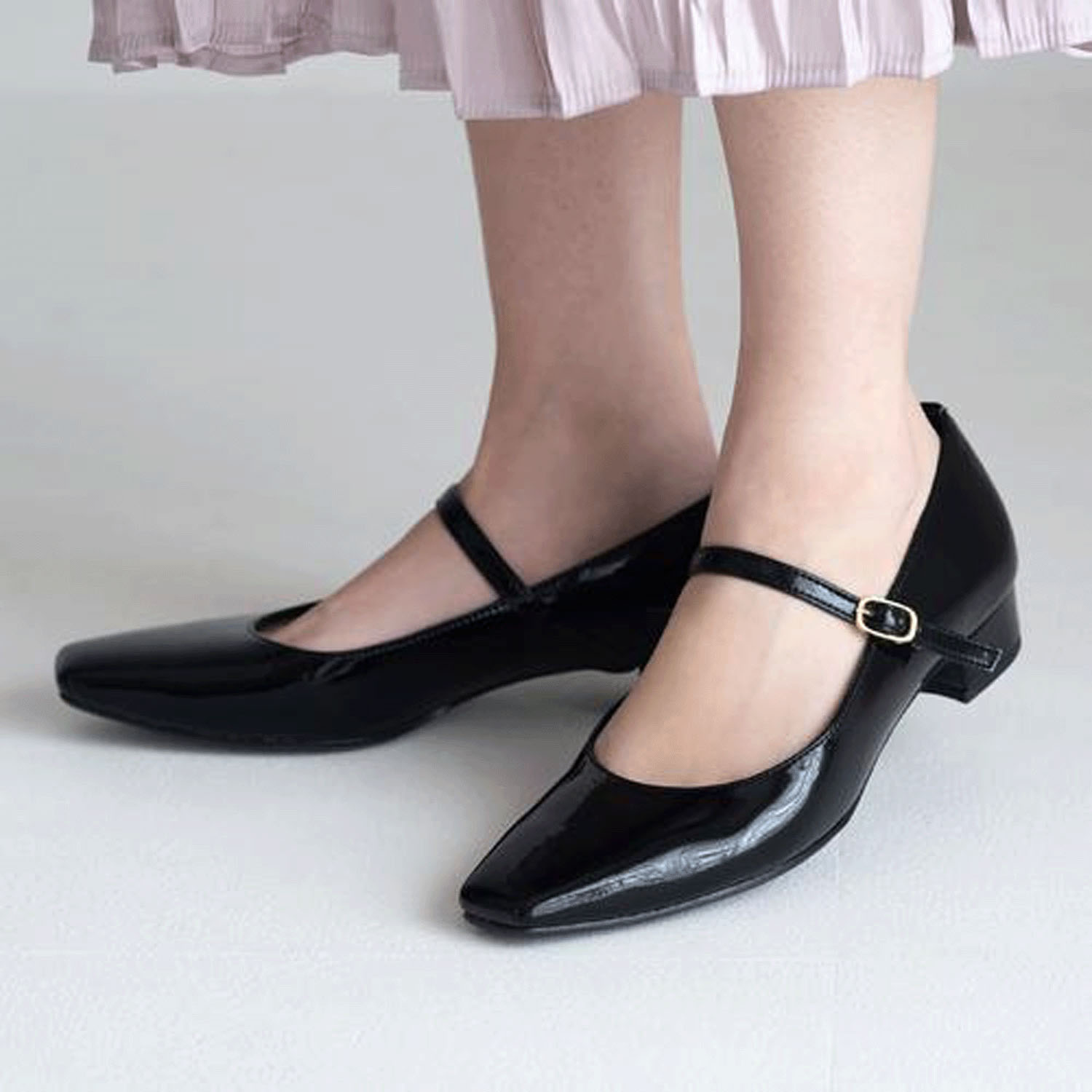 JELLY BEANS ワンストラップレインパンプス