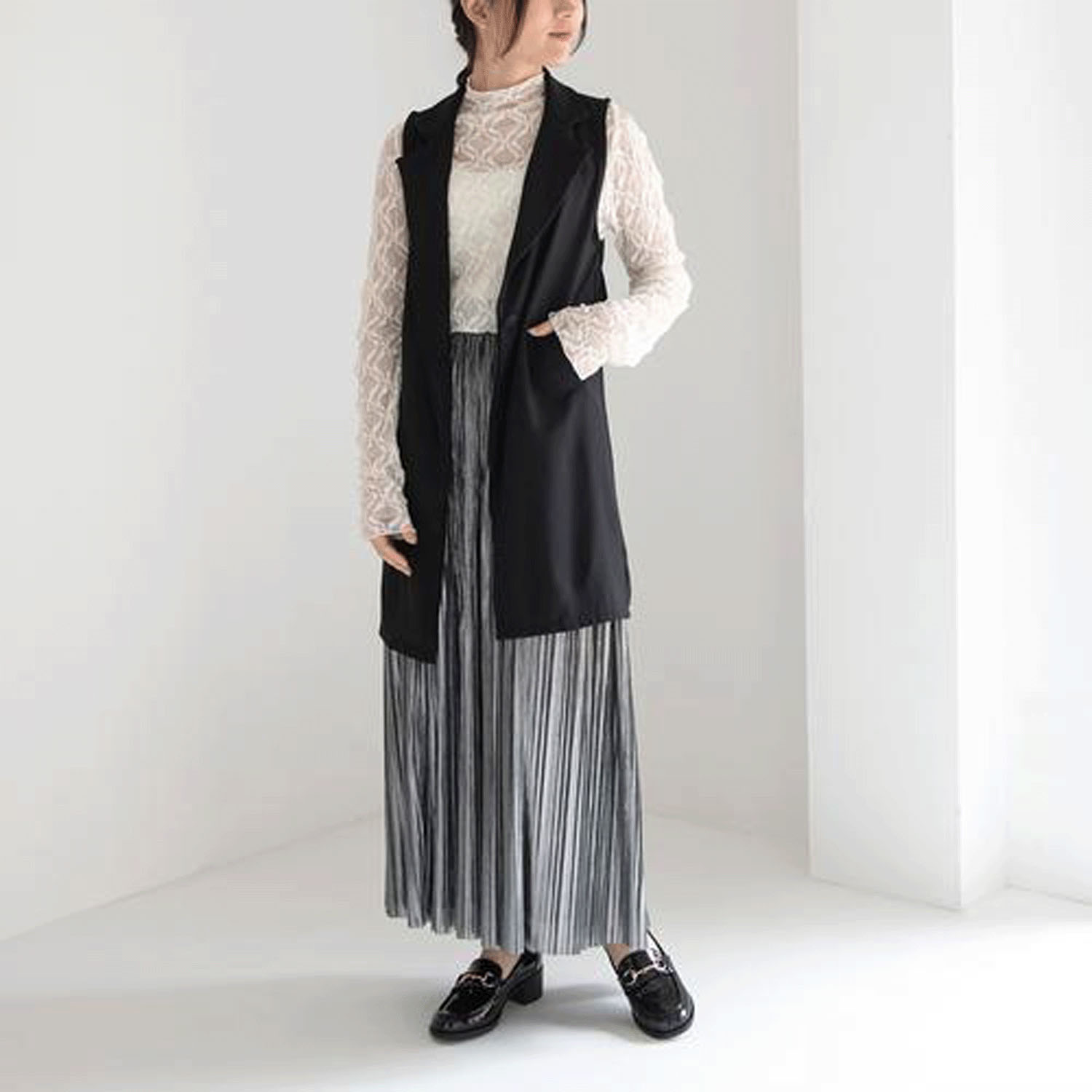 JELLY BEANS ビットローファーレインパンプス - 画像11