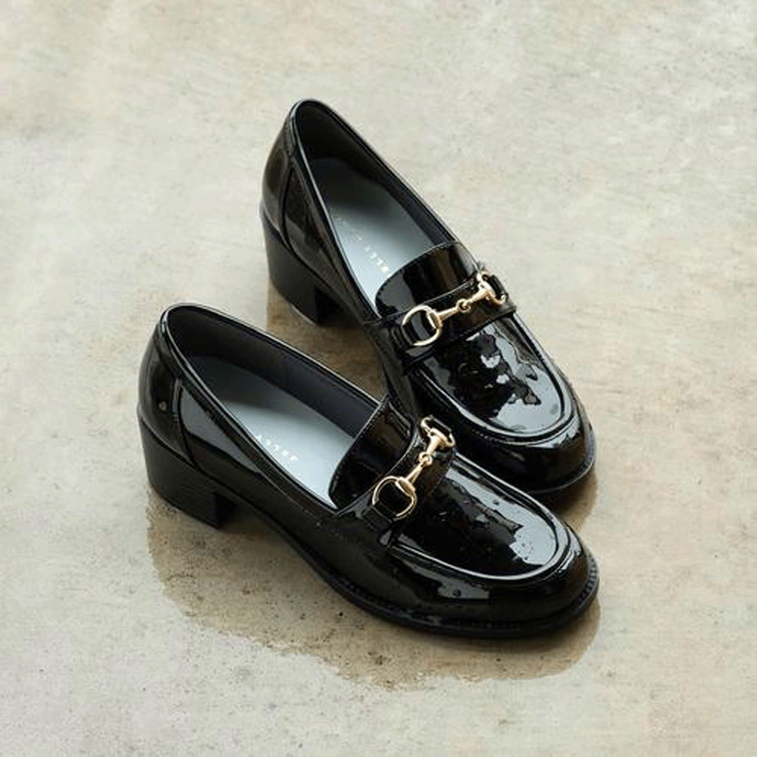 JELLY BEANS ビットローファーレインパンプス - 画像10