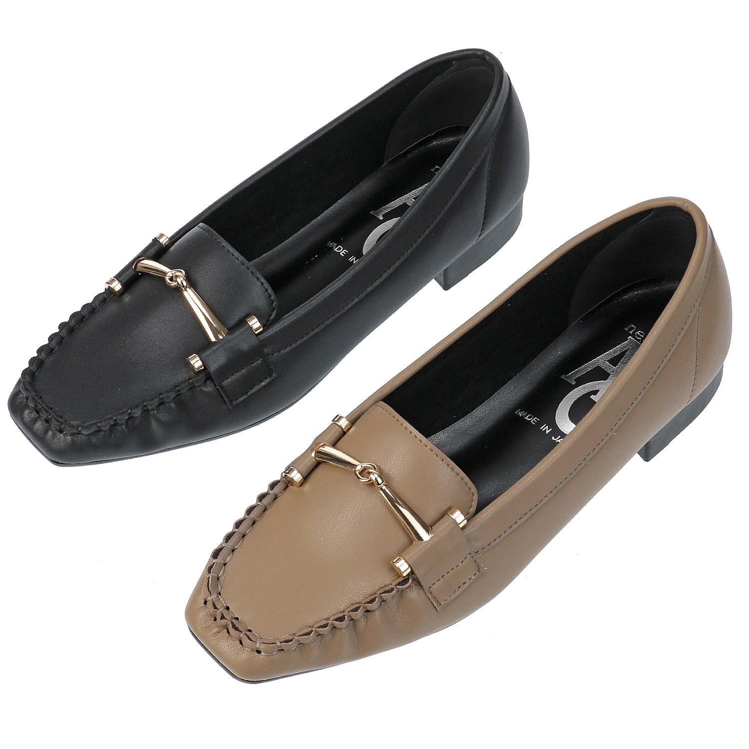 AC 編み込みローファー7463