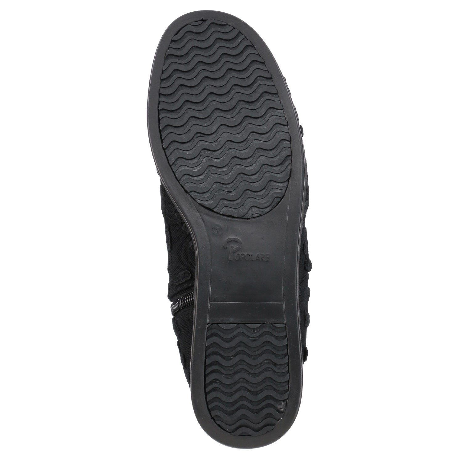 POPOLARE フラワー刺繍レースブーツ 3804 - 画像4