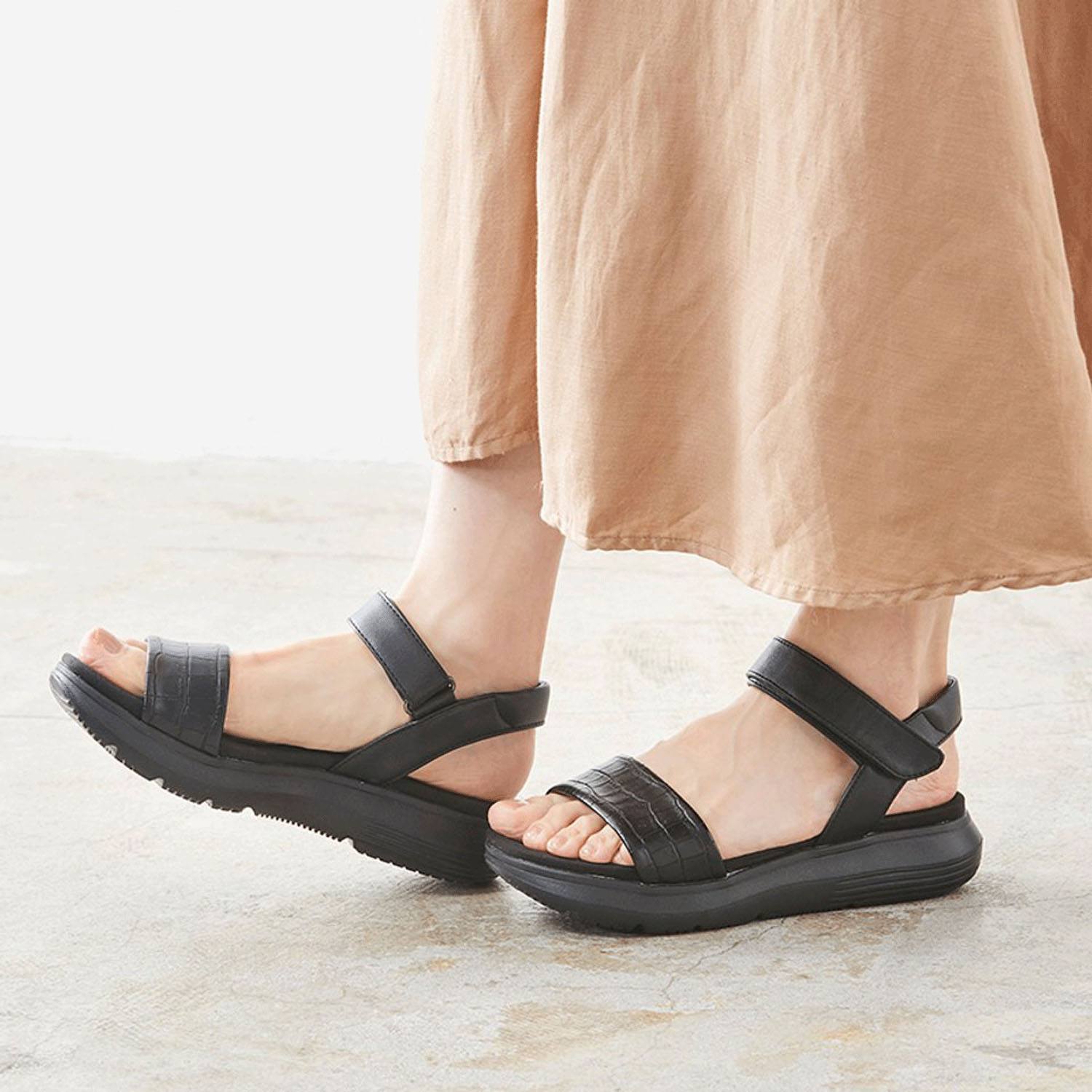 AcureZ 「軽×ラクサンダル」スポーツサンダル AO－10215 - 画像2