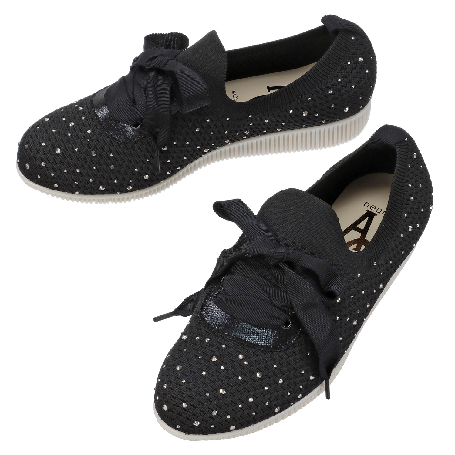 AC リボン紐付きニットシューズ 308 - 画像7