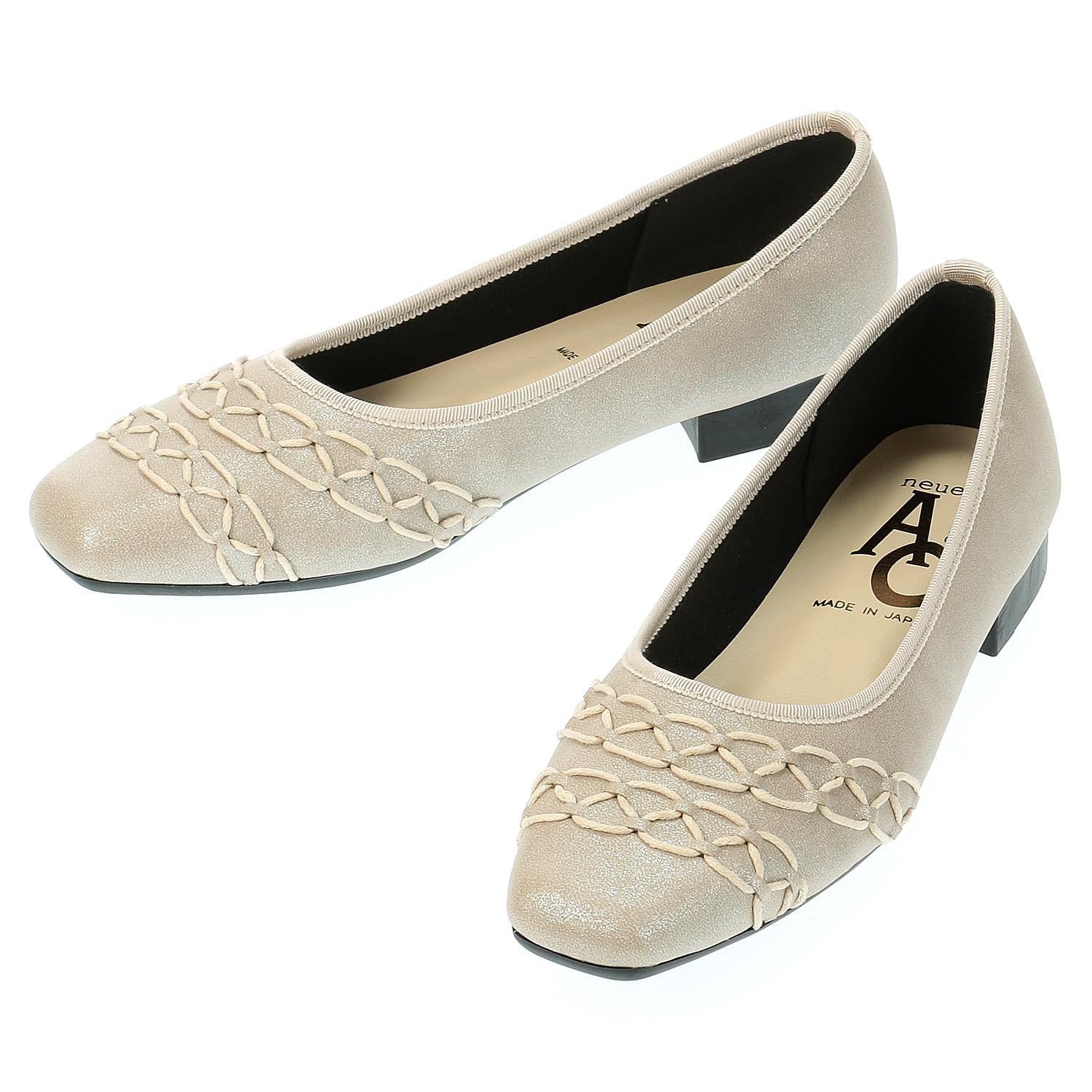 AC 紐飾り付きパンプス 7018 - 画像3