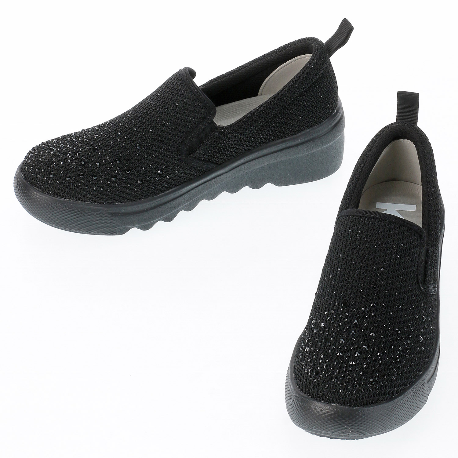 Kitson ニットスリッポンスニーカー1003 - 画像2