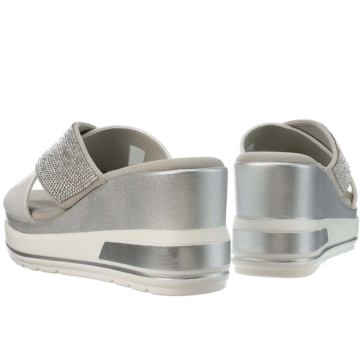 Kitson クロスベルト厚底サンダル1025 - 画像6