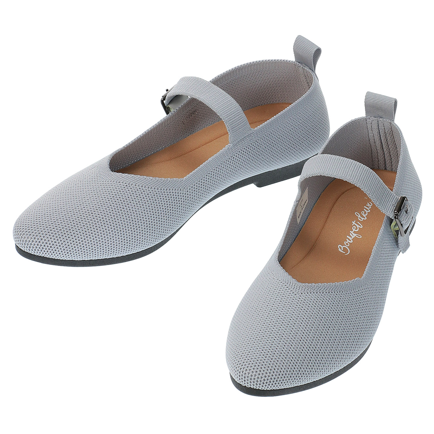 ウォッシャブル ニットパンプス2111