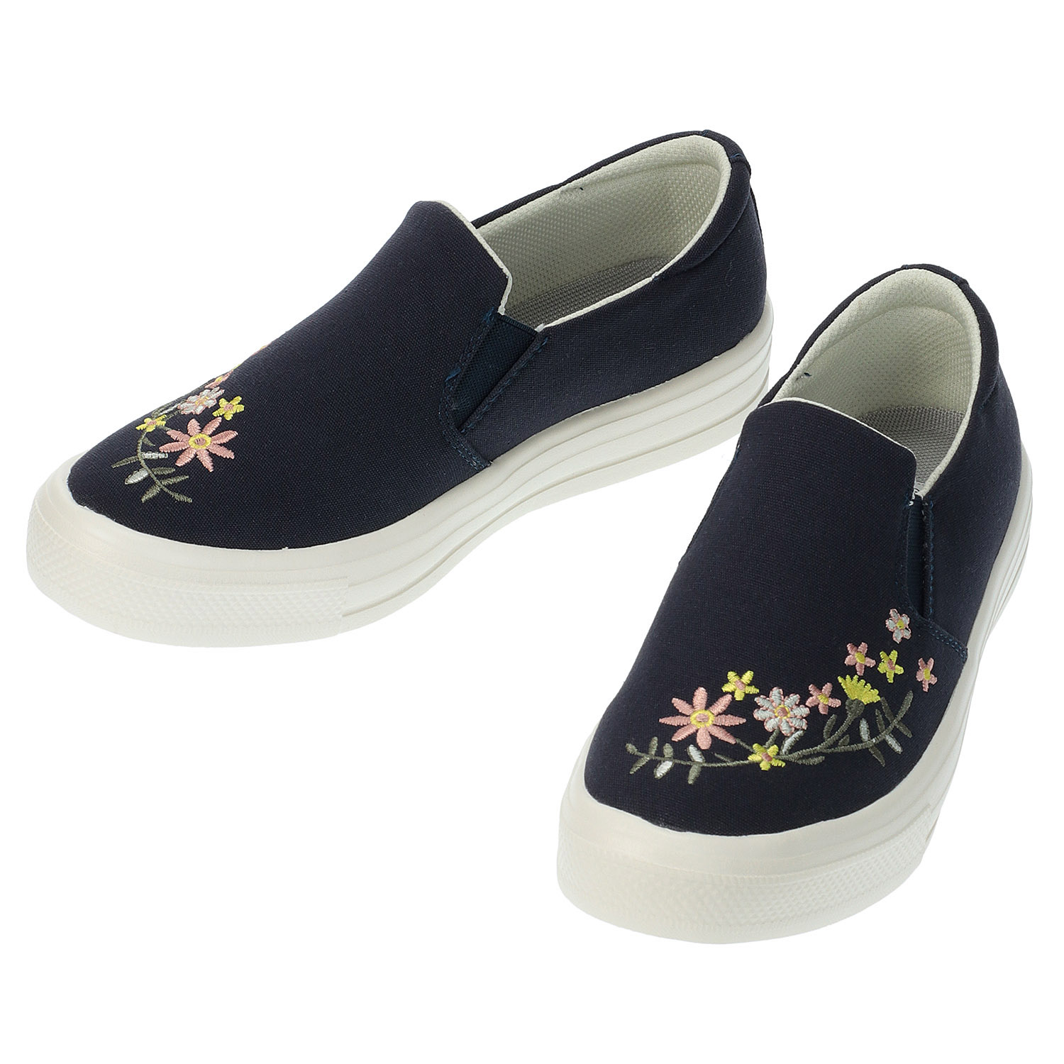 onni ELAMA フラワー刺繍スリッポン 3105 - 画像8