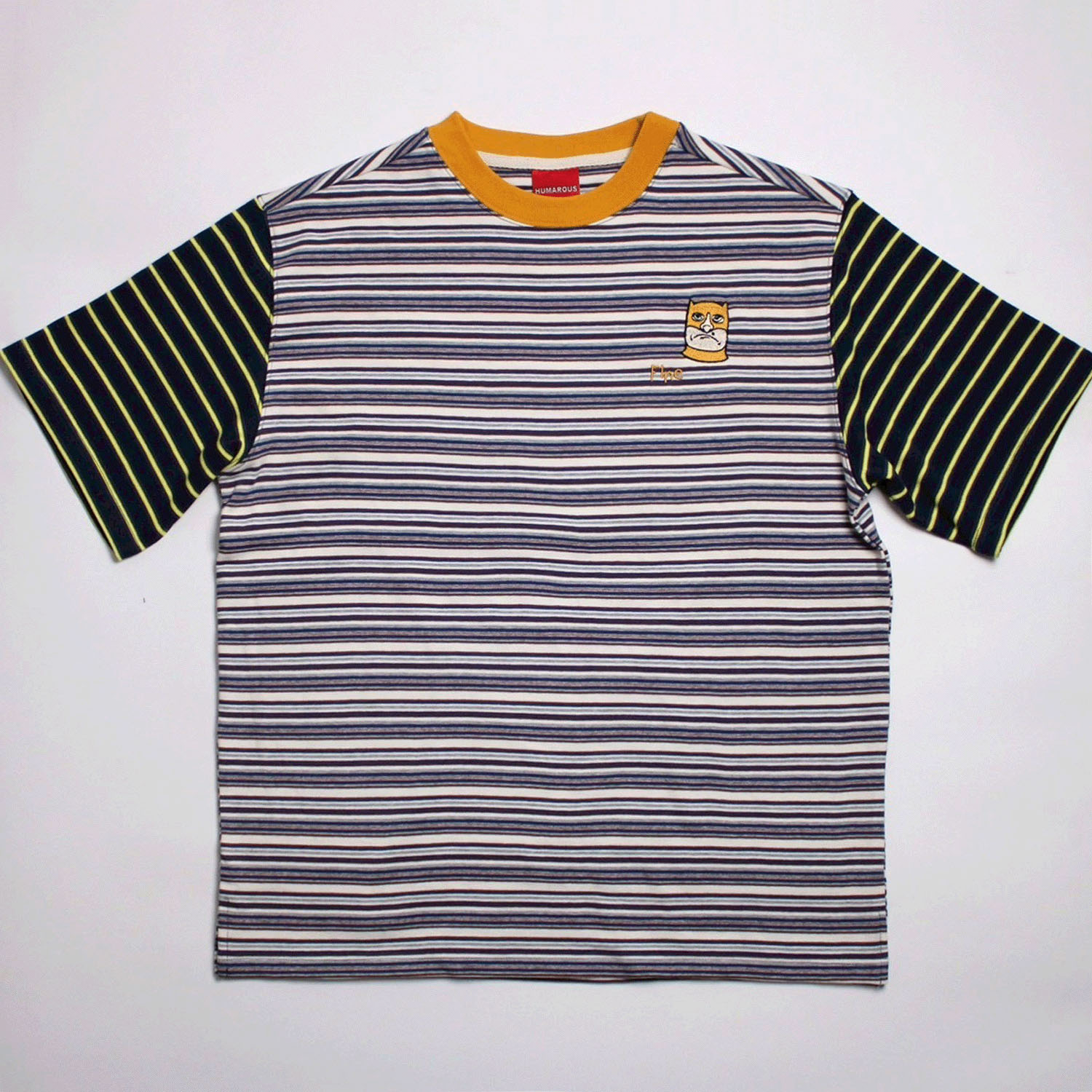 【Insta Live】HUMAROUS  Fine Line Border Tee - 画像16