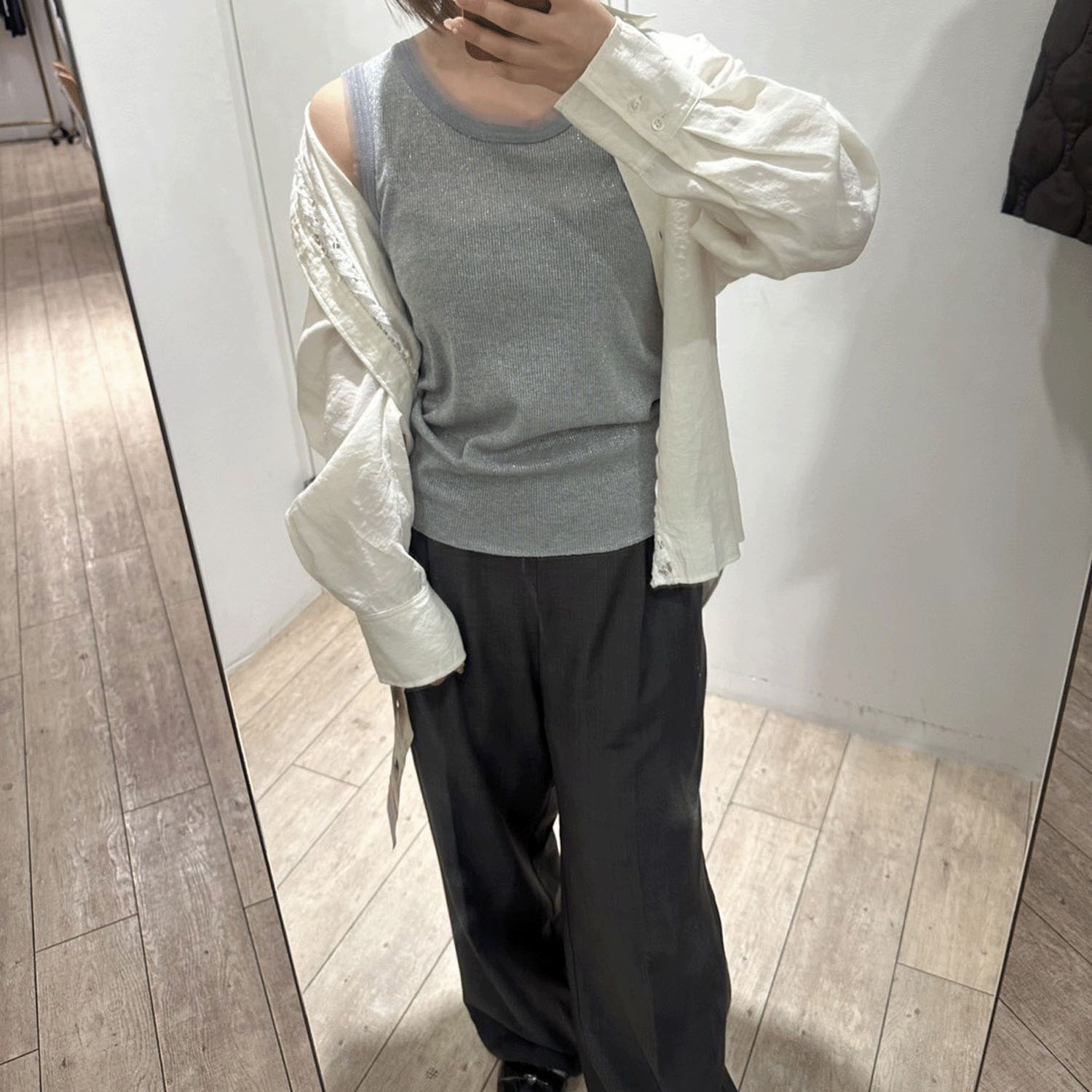 SEADRAKE ラメリブタンクトップ - 画像3