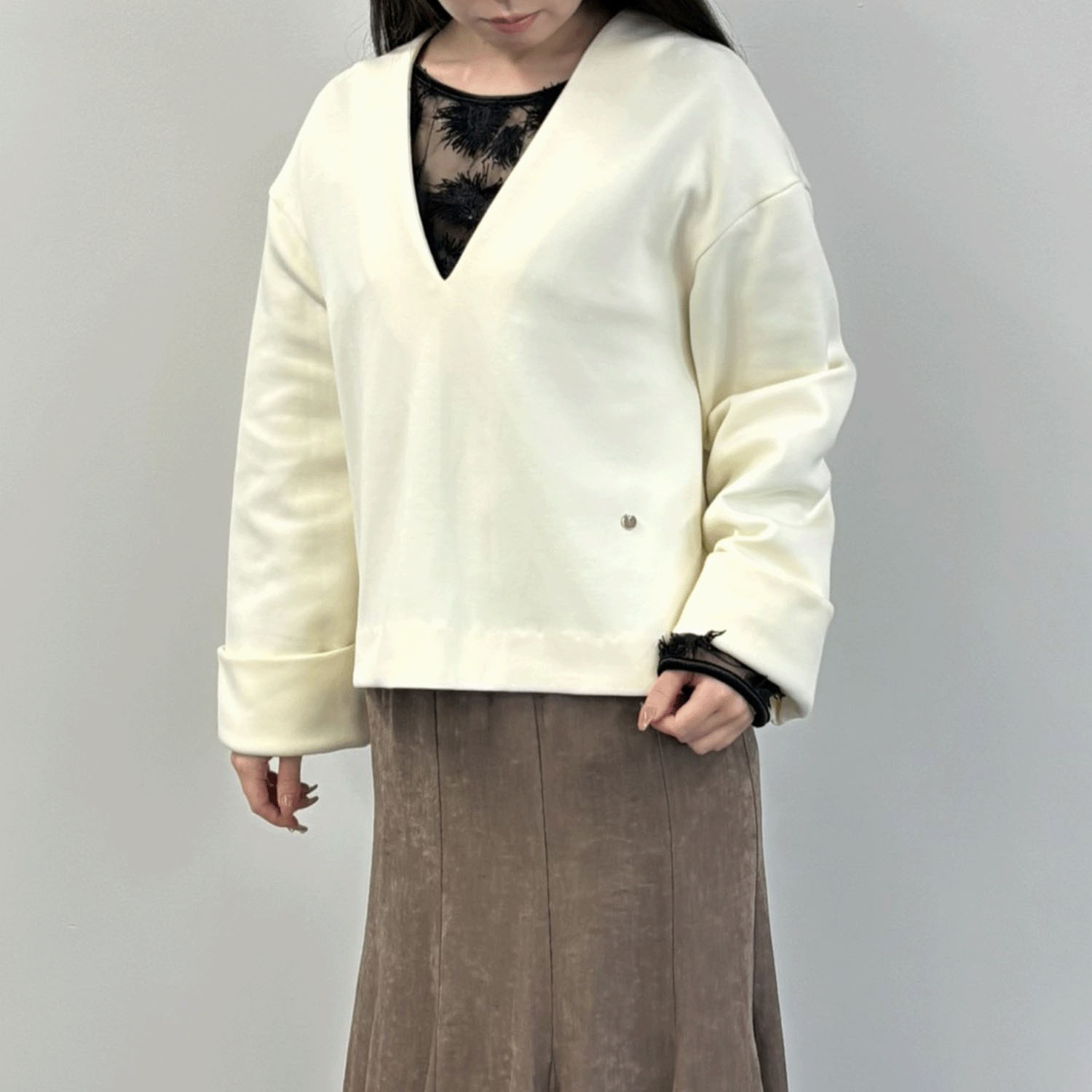 SEADRAKE 裏フリースダンボールニット