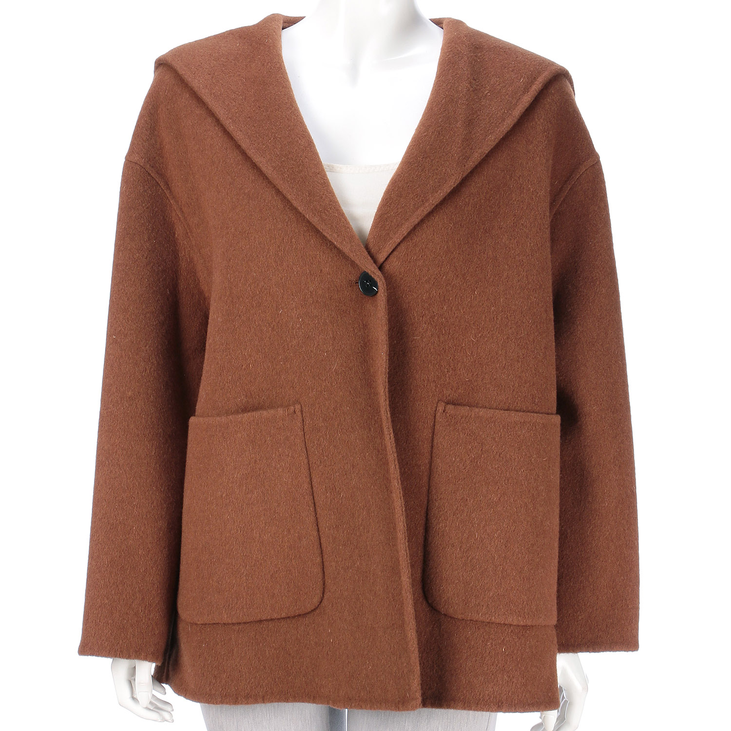 【Insta Live】HERENCIA セーラーカラーコート - 画像1